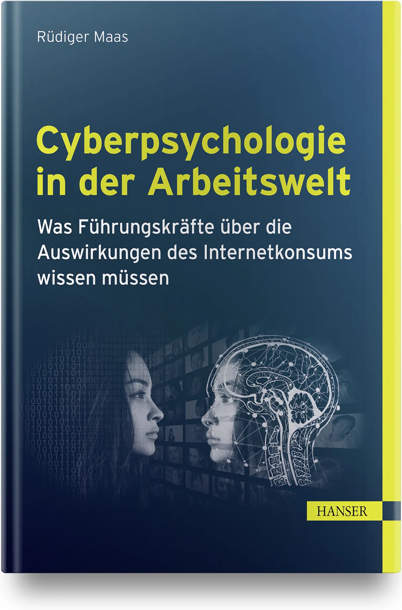 Buchcover von 'Cyberpsychologie in der Arbeitswelt' - Gebundene Ausgabe von Rüdiger Maas