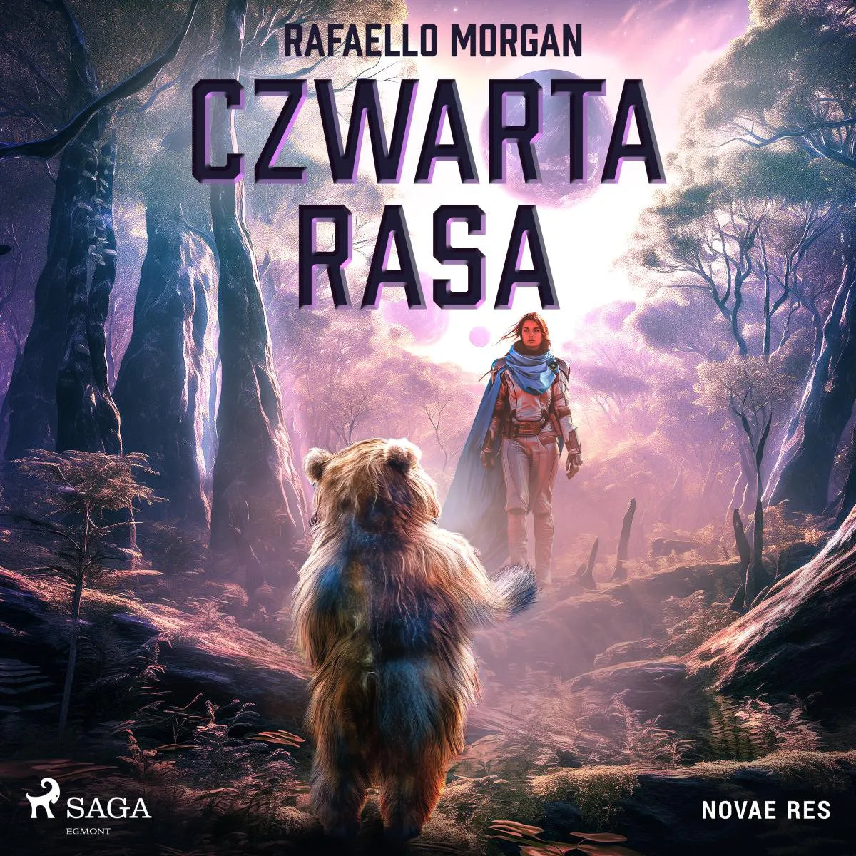 Cover: Czwarta rasa (Hörbuch Download) von Rafaello Morgan
