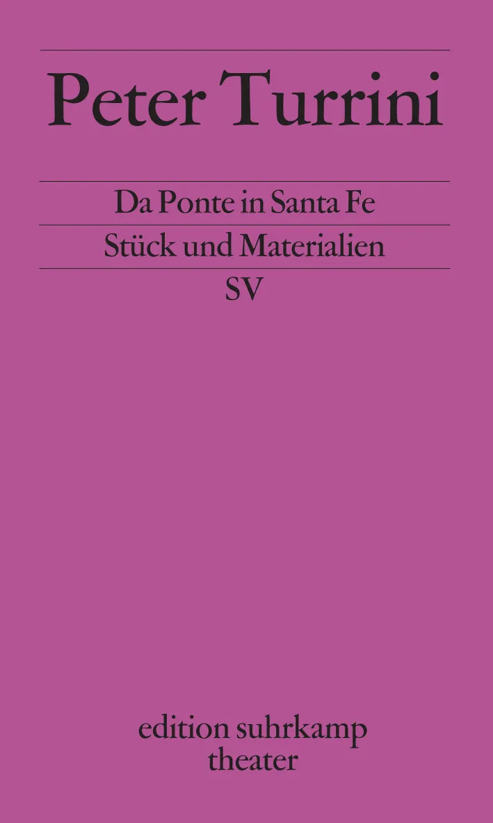 Buchcover von 'Da Ponte in Santa Fe' - Taschenbuch von Peter Turrini