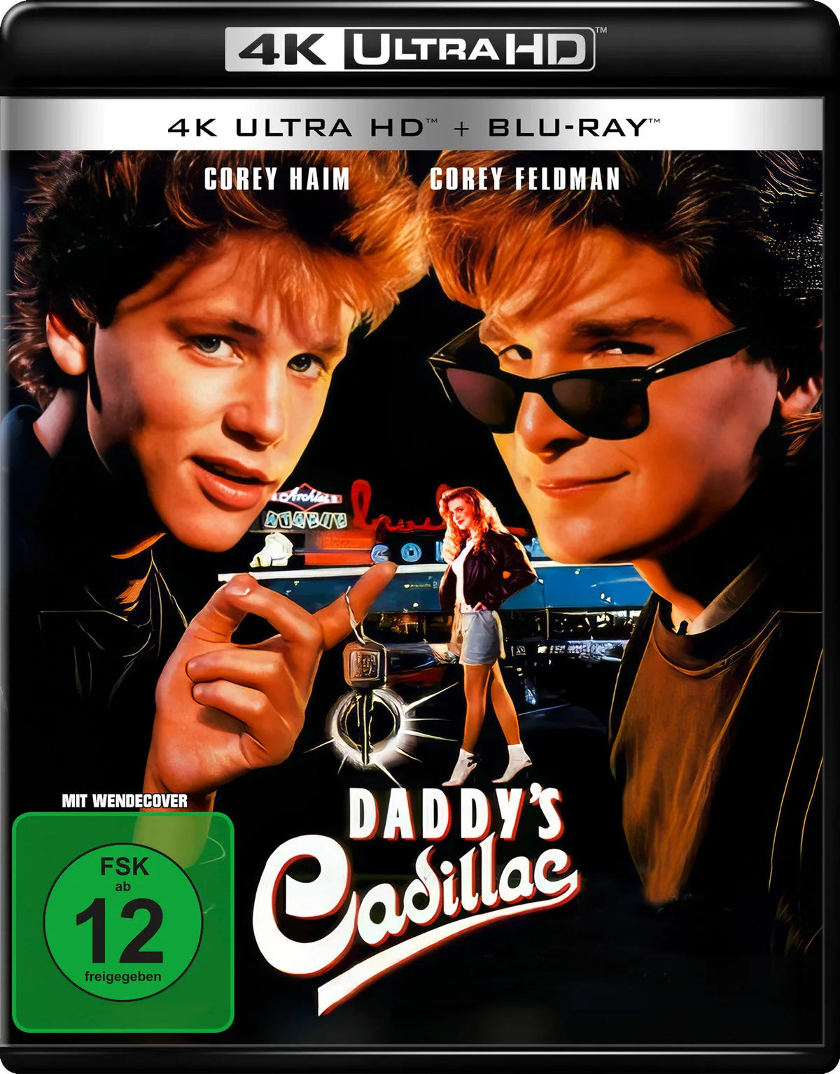 4K UHD Blu-ray-Cover: Daddy's Cadillac. Regie: Greg Beeman
