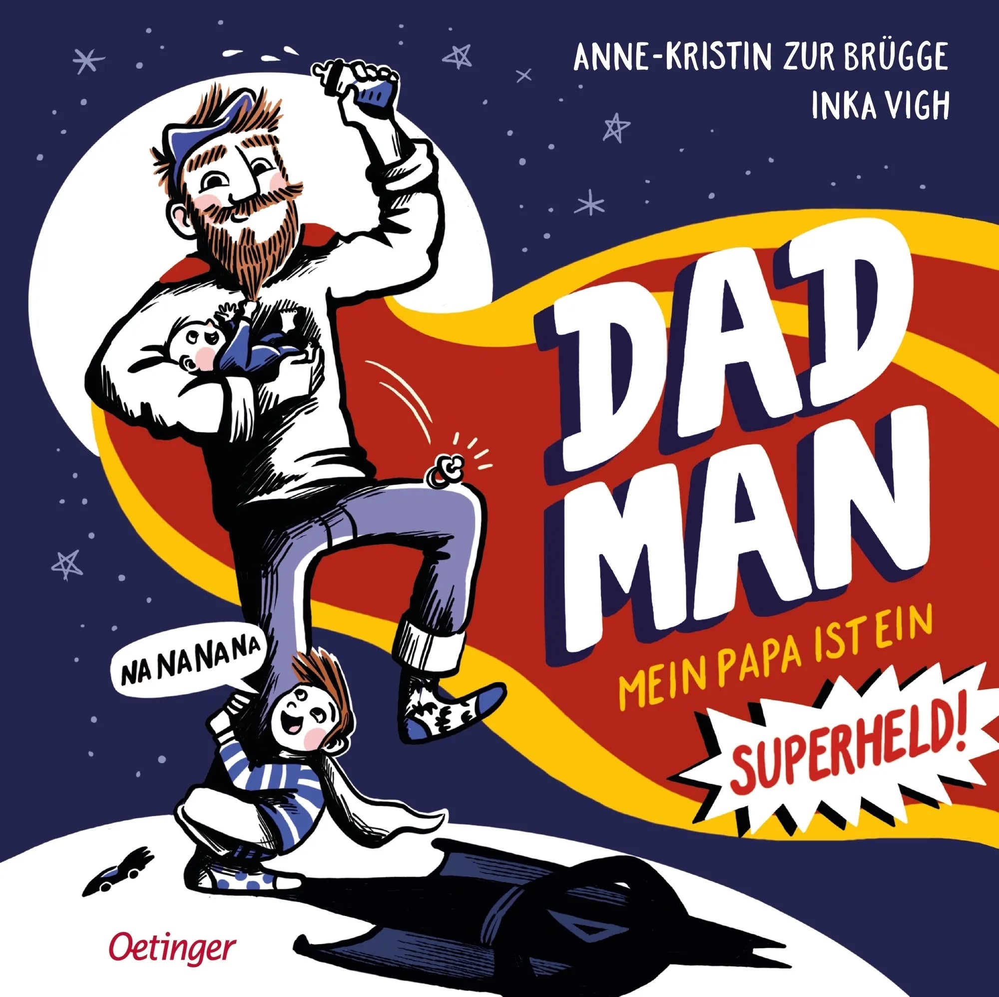 Buchcover von 'Dadman' - Gebundene Ausgabe von Anne-Kristin zur Brügge