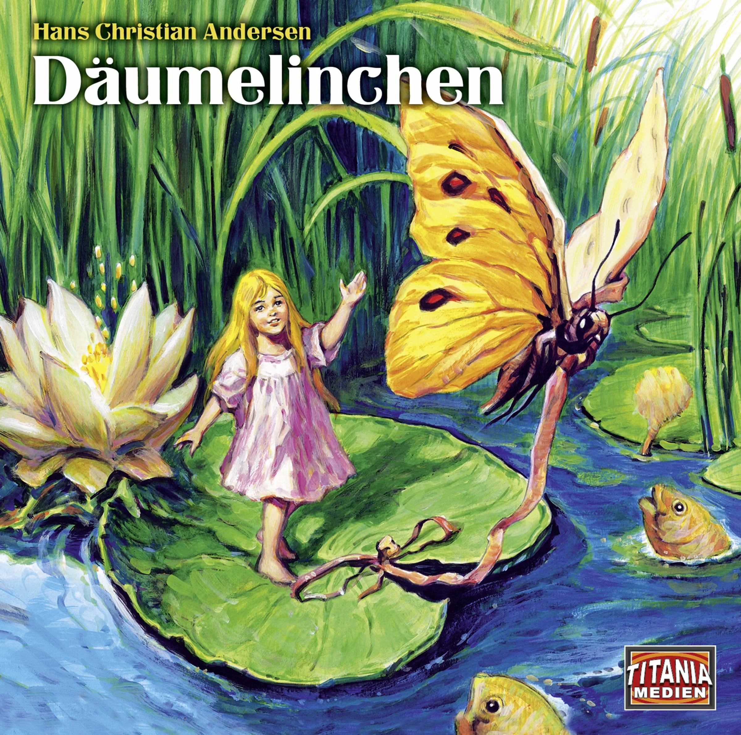 Buchcover von 'Däumelinchen' - Hörbuch (CD) von Hans Christian Andersen