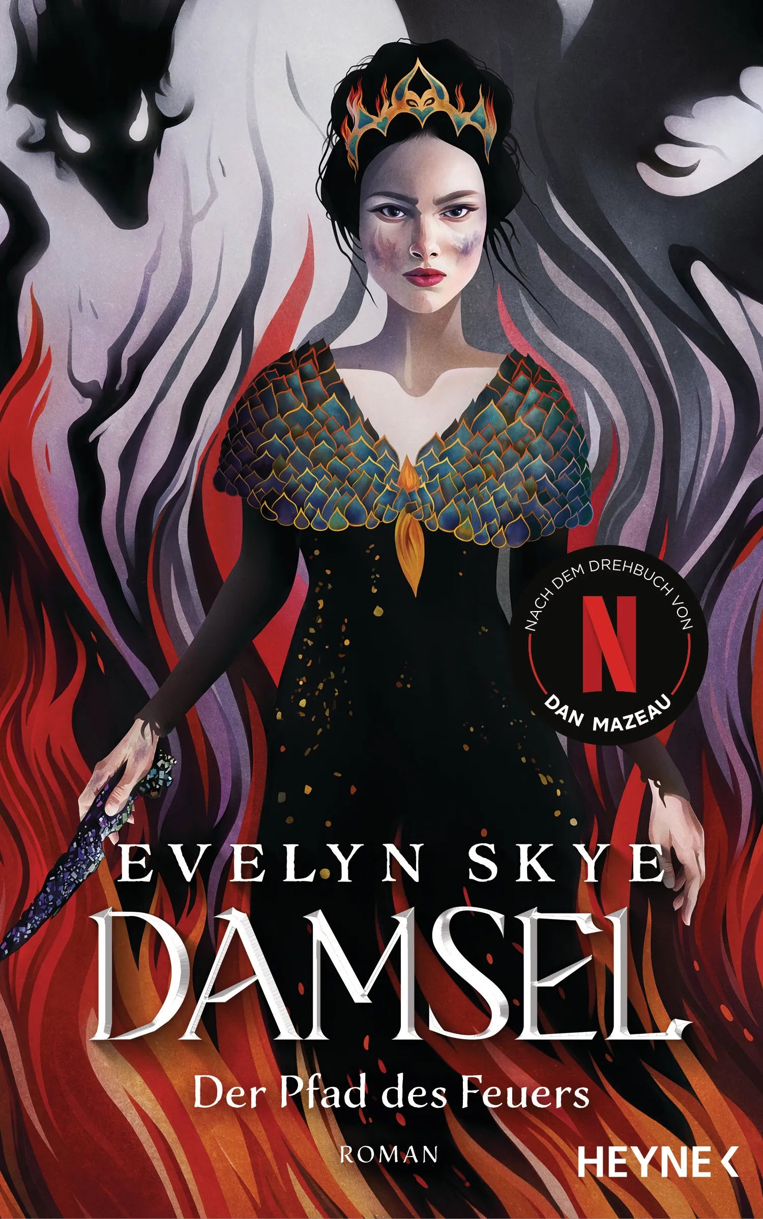 Cover: Damsel – Der Pfad des Feuers (E-Book) von Evelyn Skye