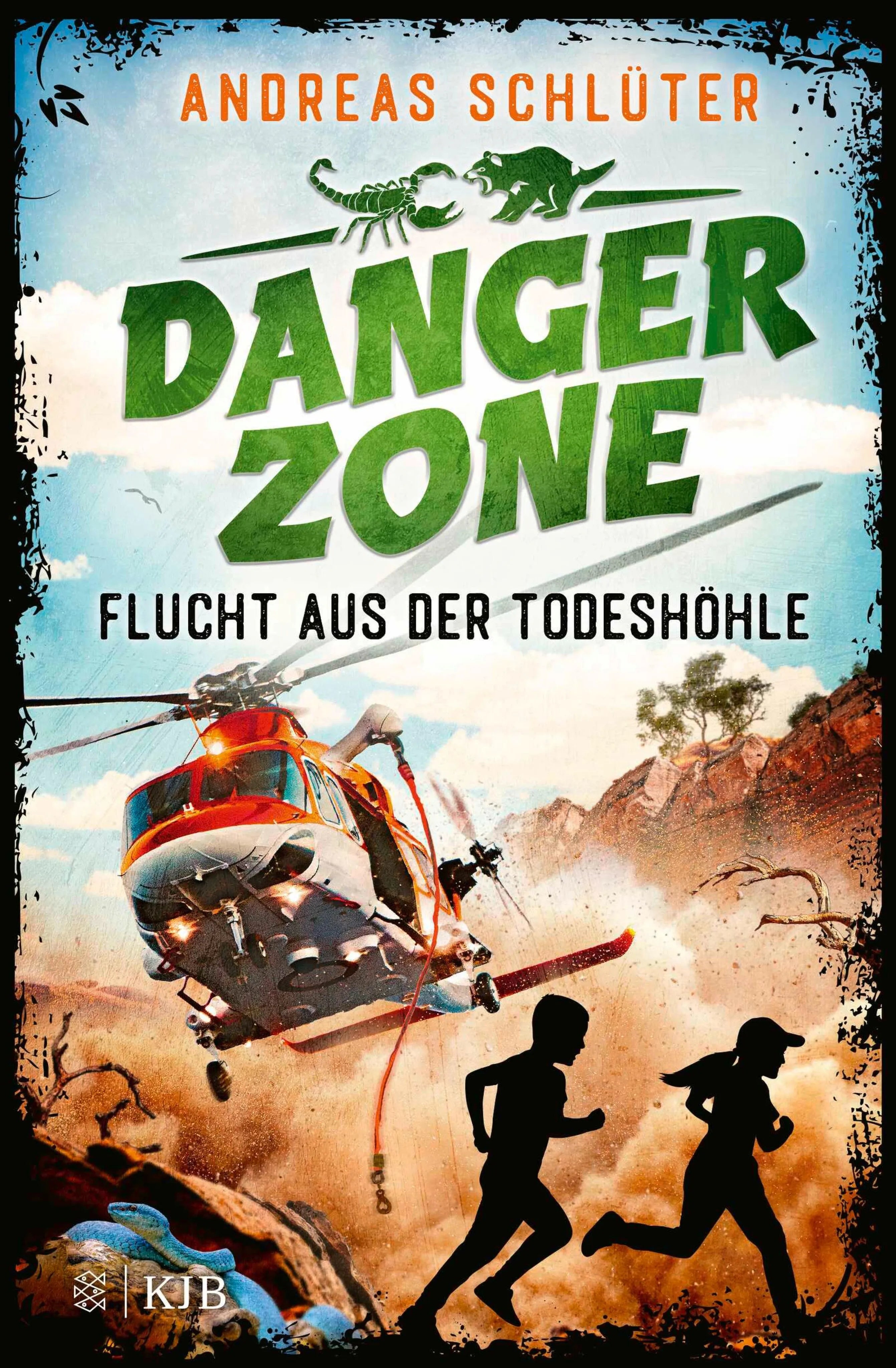 Cover: Dangerzone - Flucht aus der Todeshöhle (E-Book) von Andreas Schlüter