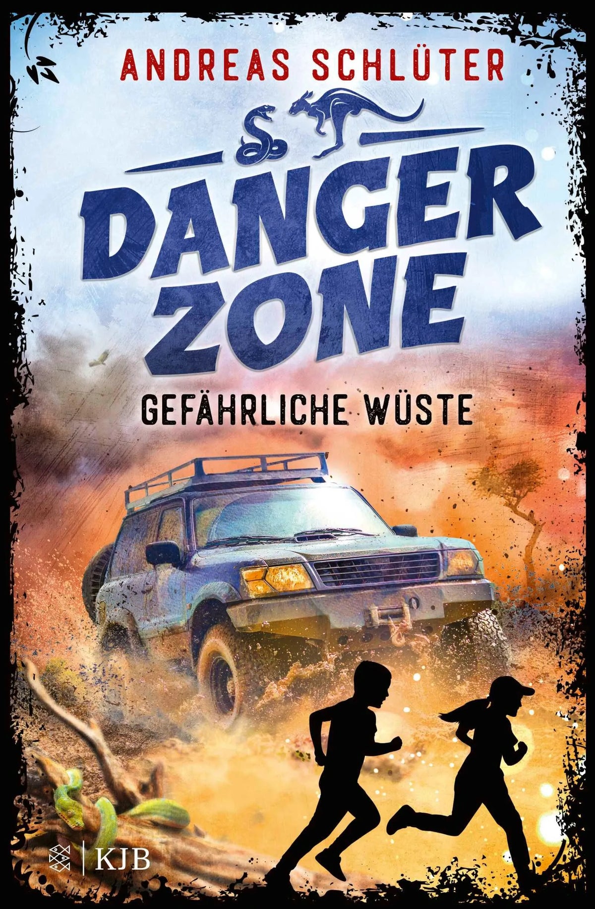 Cover: Dangerzone – Gefährliche Wüste (Hardcover) von Andreas Schlüter