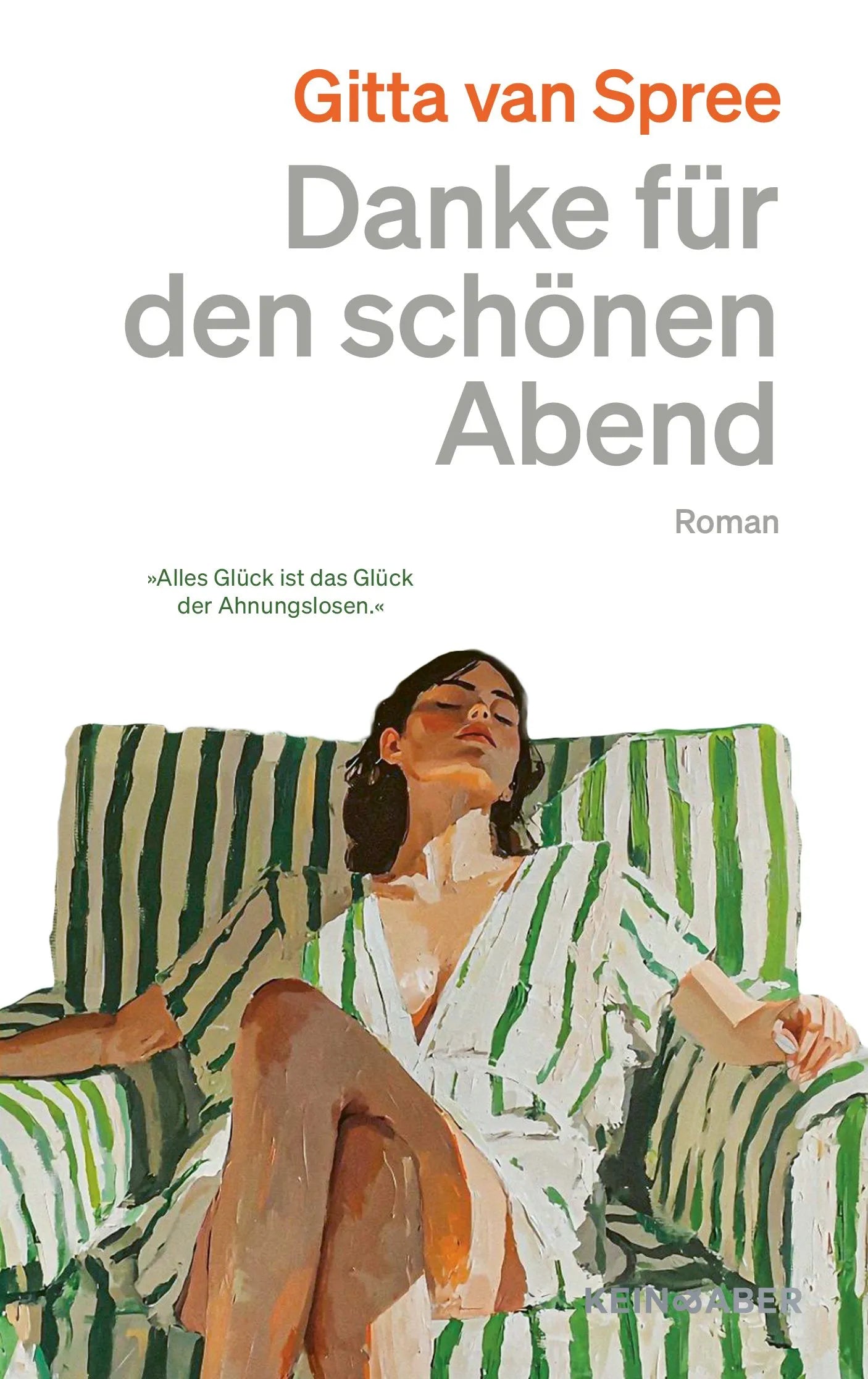 Cover: Danke für den schönen Abend (Hardcover) von Gitta van Spree