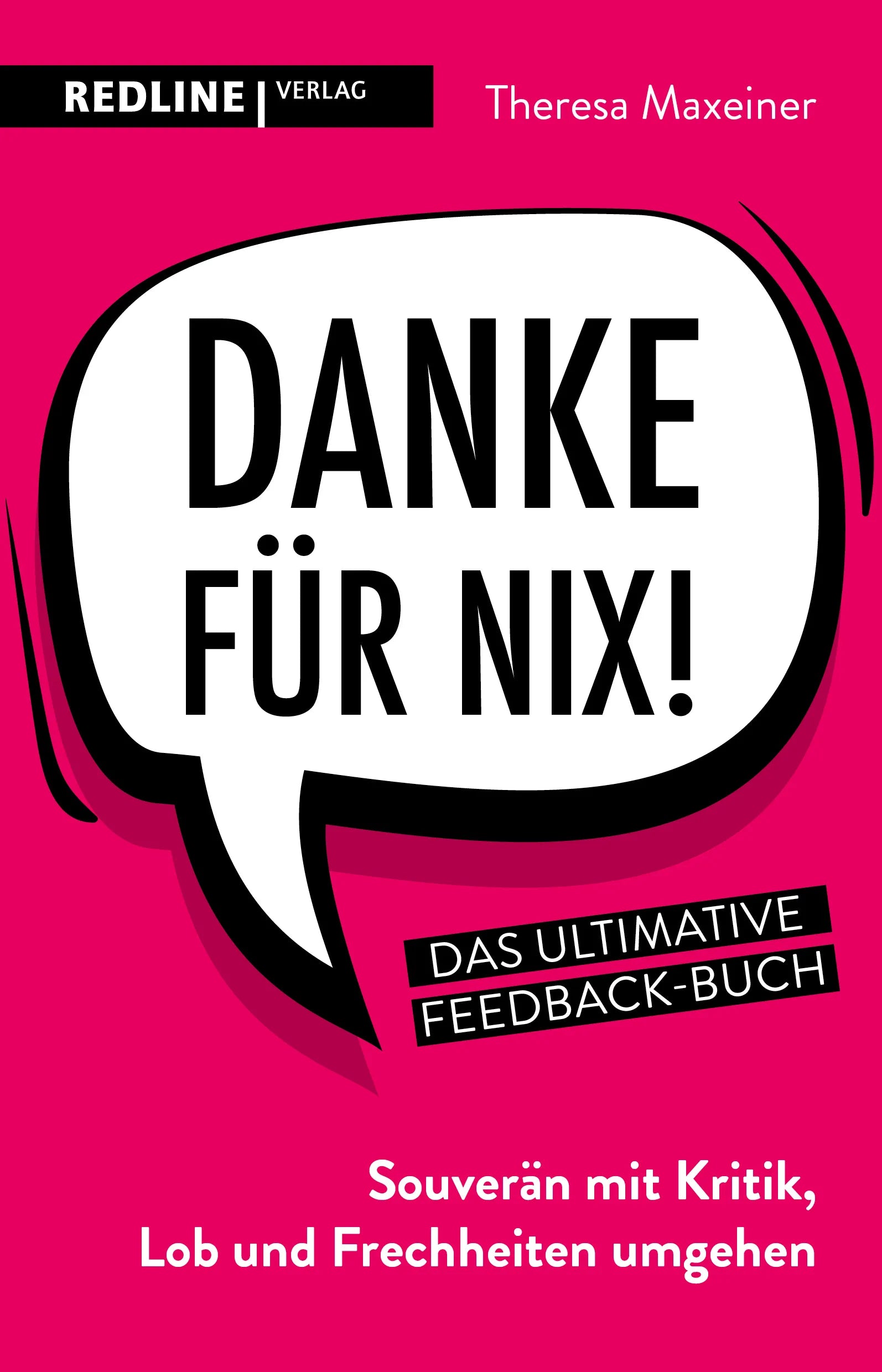 Buchcover von 'Danke für nix!' - Taschenbuch von Theresa Maxeiner