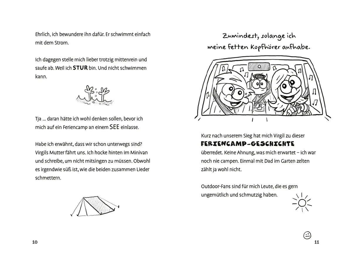 Detailansicht: Dante N. Ferno - Das Katastrophencamp (Hardcover)