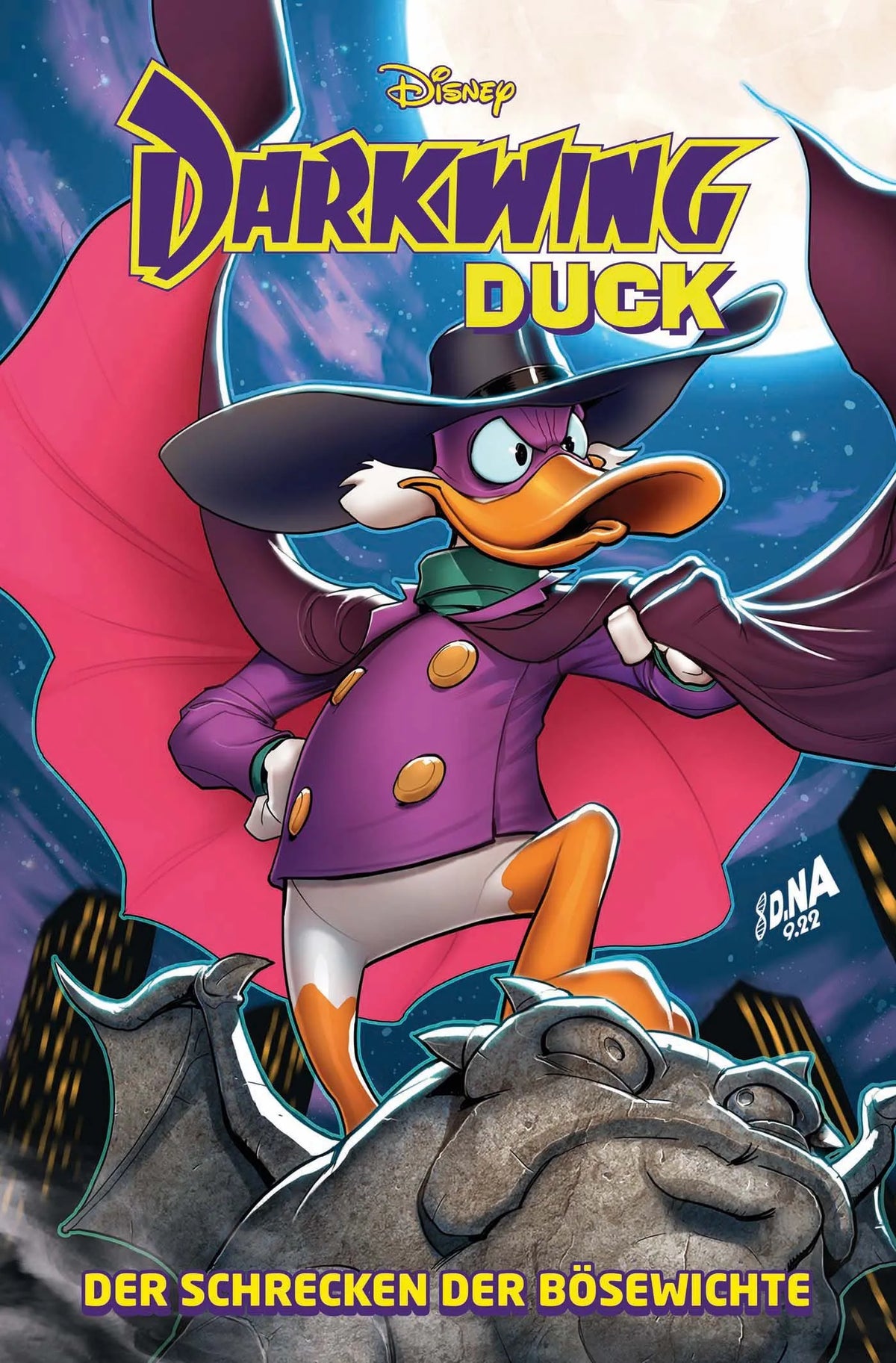 Cover: Darkwing Duck - Der Schrecken der Bösewichte (Hardcover) von Amanda Deibert