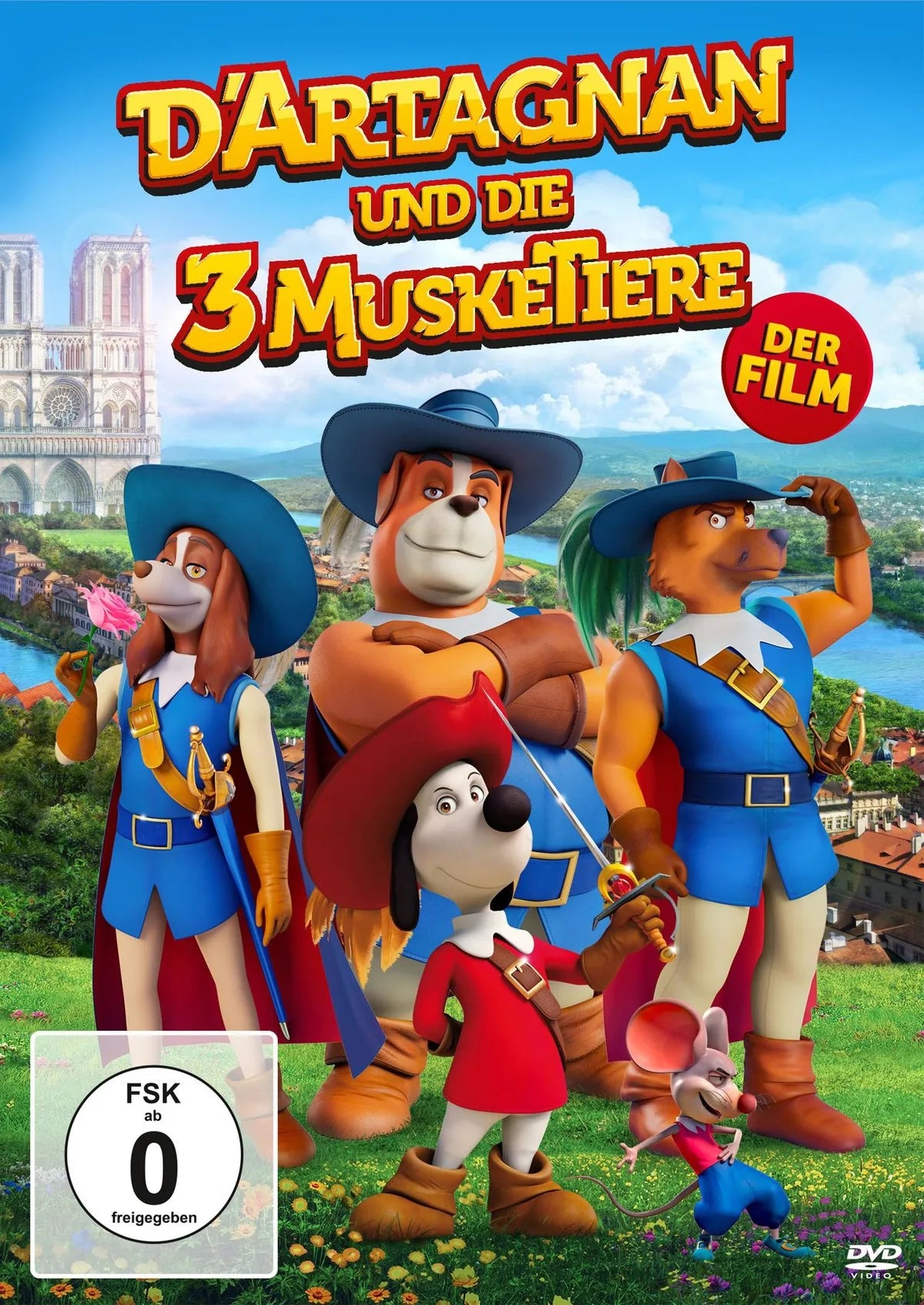 D'Artagnan und die drei MuskeTiere - DVD