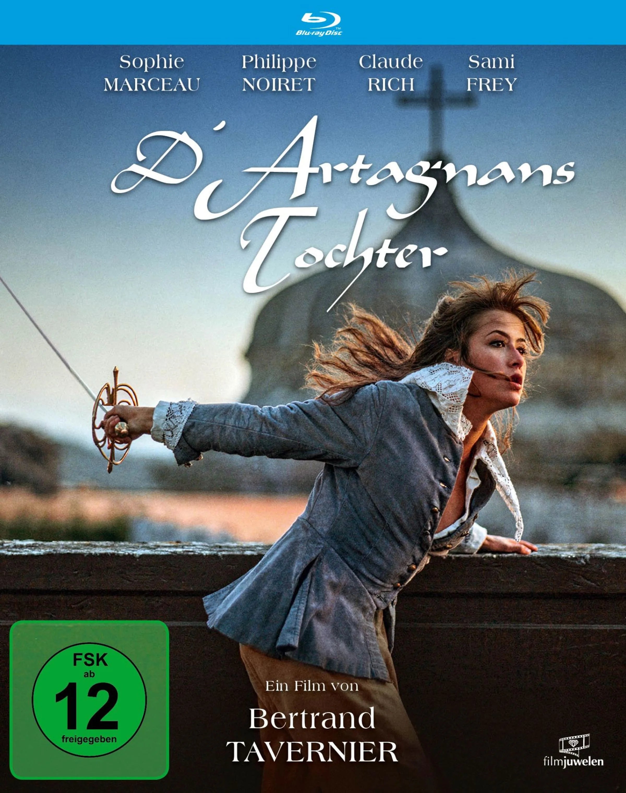 Blu-ray-Cover: D'Artagnans Tochter. Regie: Bertrand Tavernier