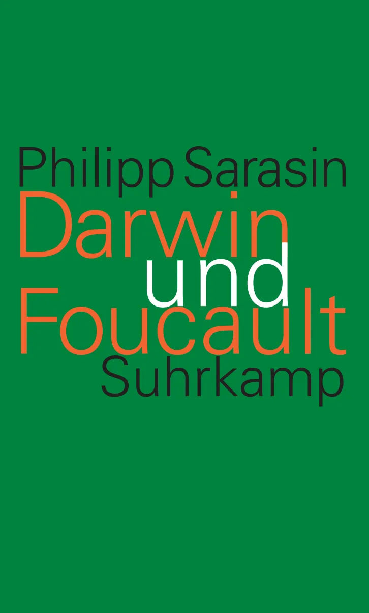 Buchcover von 'Darwin und Foucault' - Gebundene Ausgabe von Philipp Sarasin