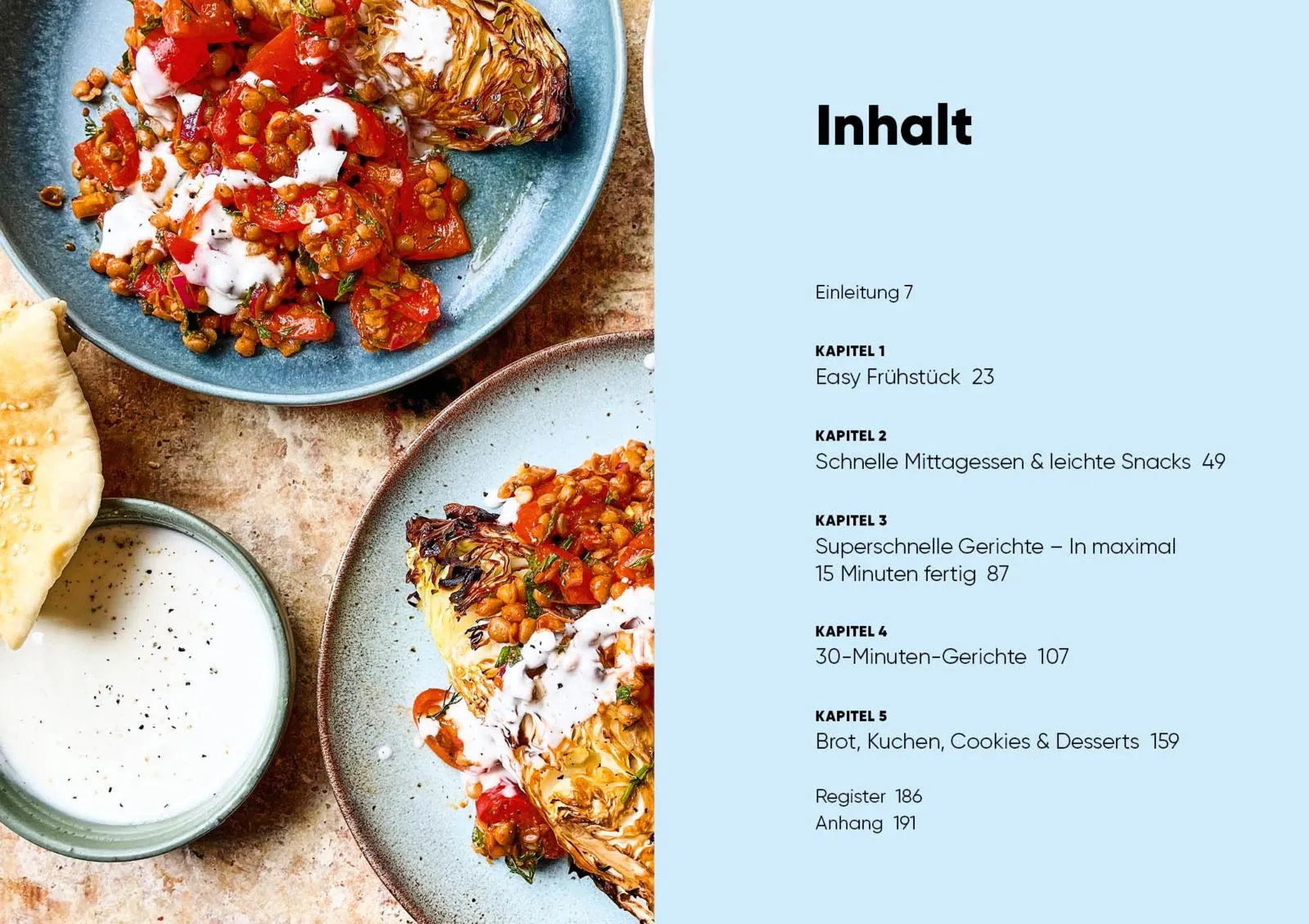 Innenansicht von 'Das Airfryer-Kochbuch: Vegan' - Taschenbuch