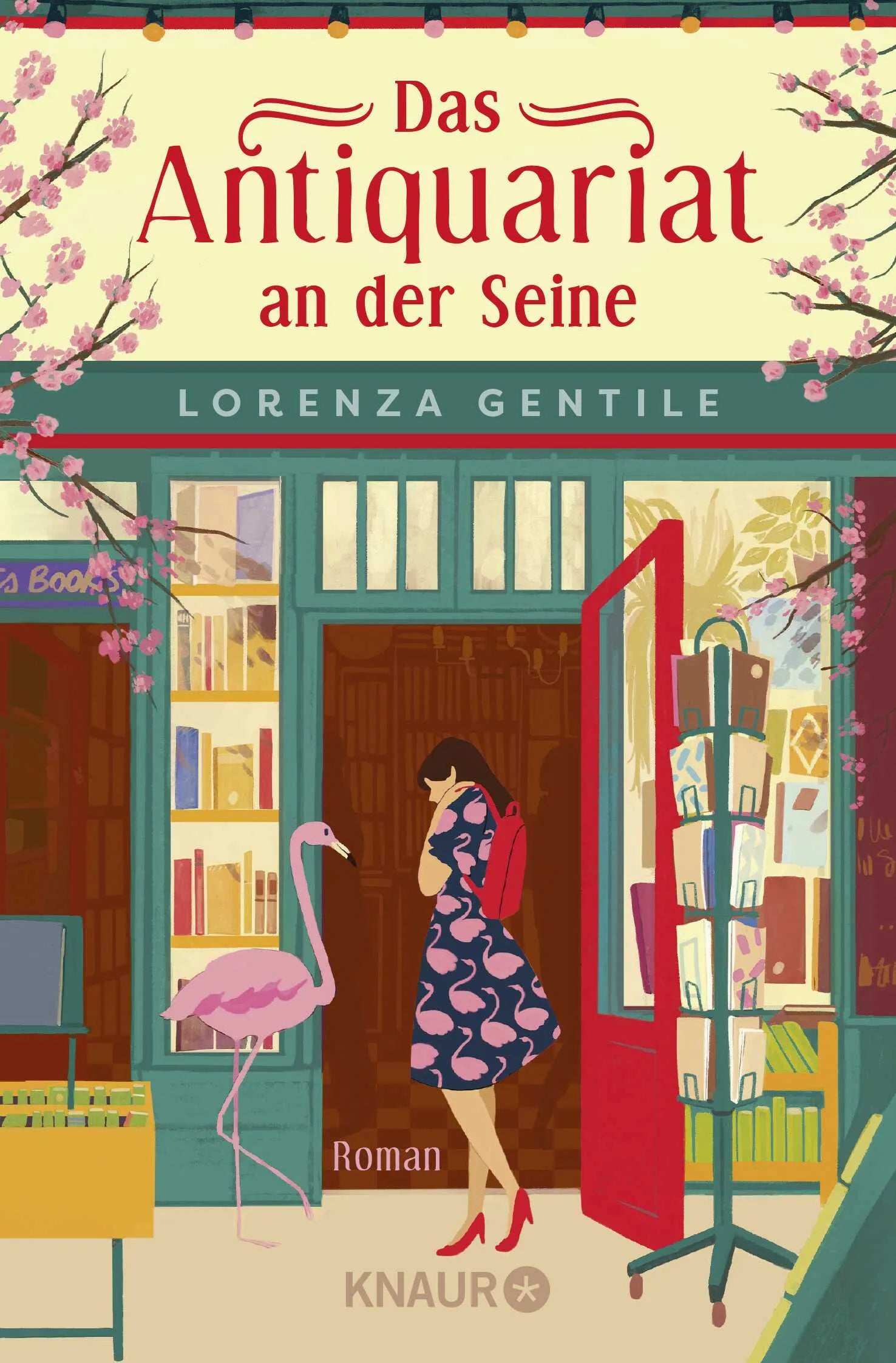 Buchcover von 'Das Antiquariat an der Seine' - Taschenbuch von Lorenza Gentile
