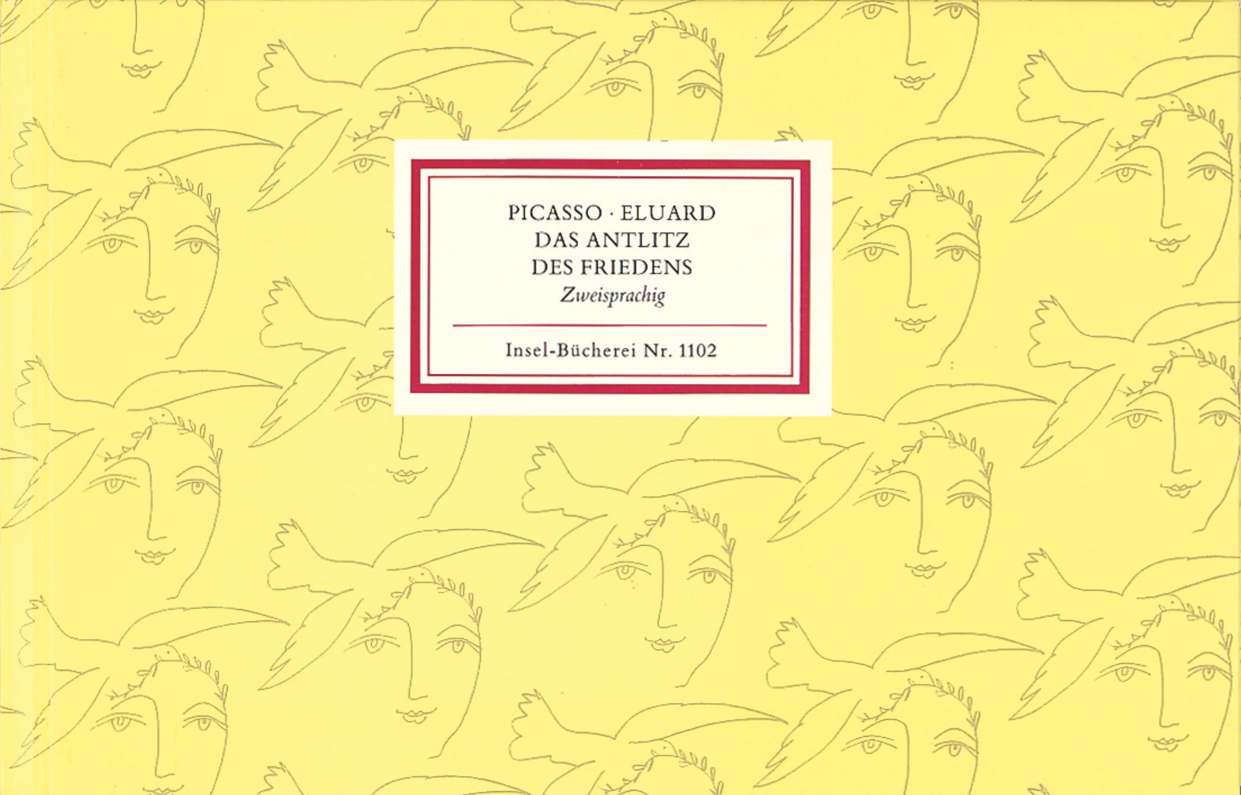 Buchcover von 'Das Antlitz des Friedens. Le Visage de la Paix' - Gebundene Ausgabe von Paul Eluard