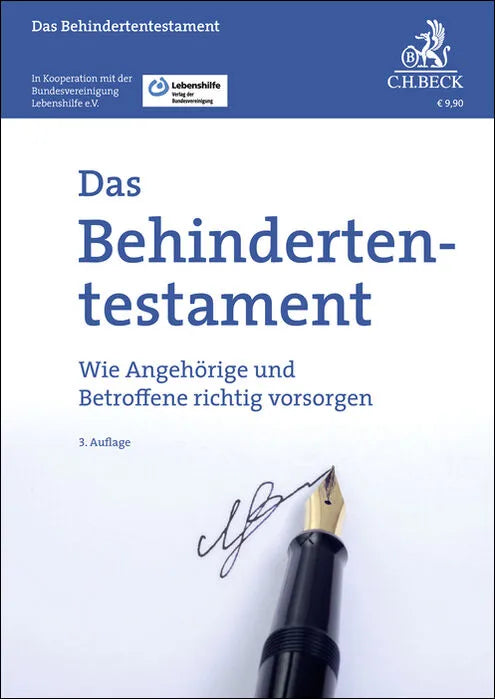 Buchcover von 'Das Behindertentestament' - Taschenbuch von Julia Roglmeier