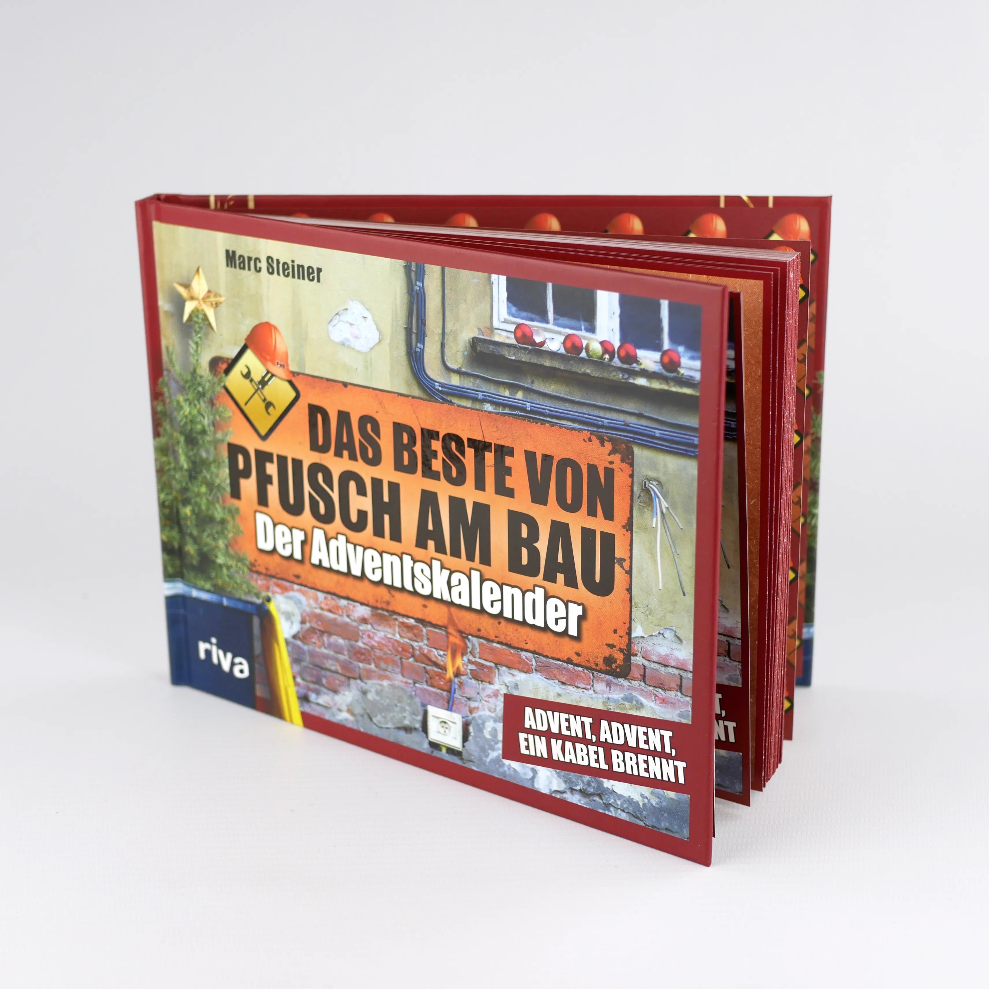 Innenansicht von 'Das Beste von Pfusch am Bau – Der Adventskalender' - Gebundene Ausgabe