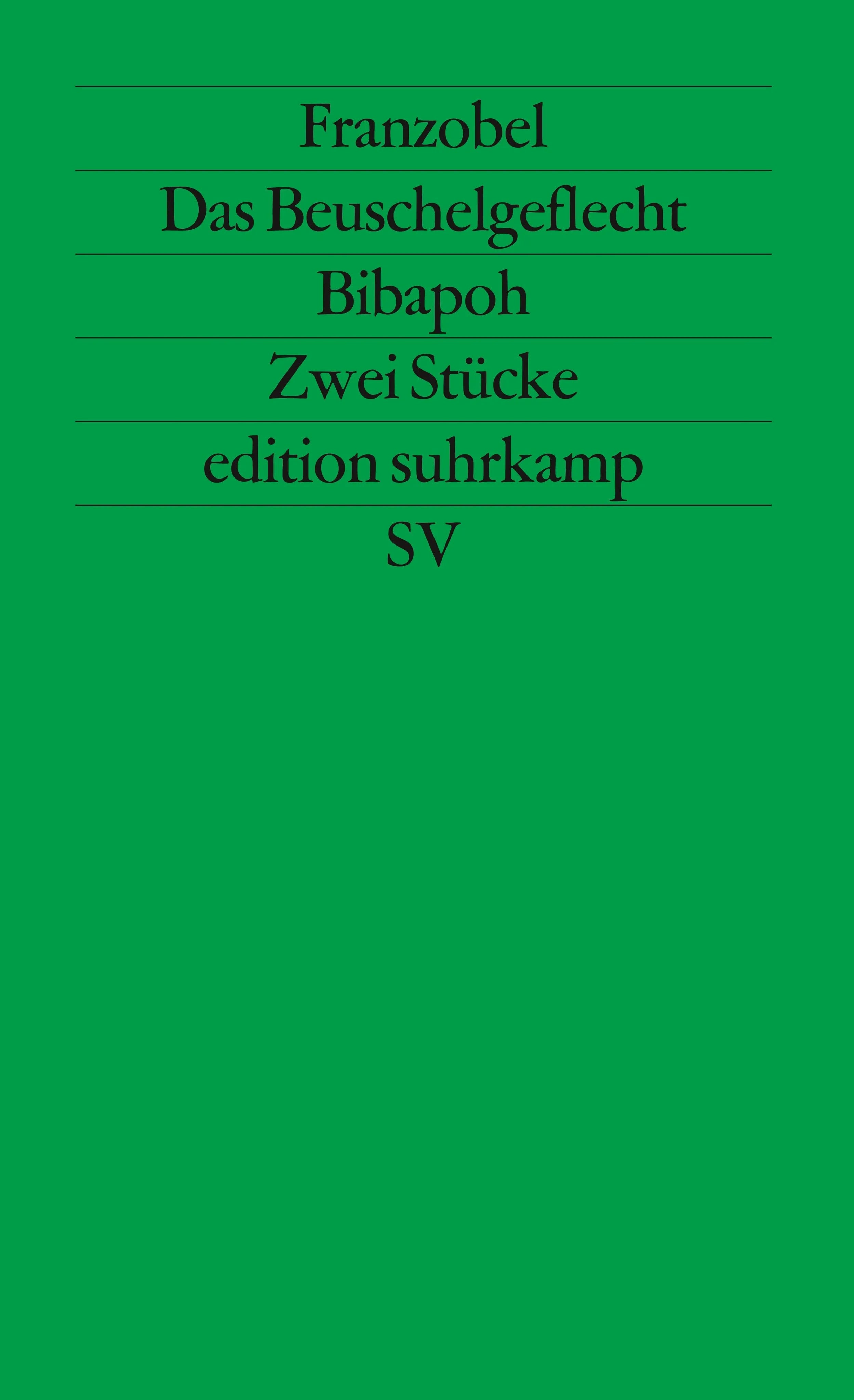 Buchcover von 'Das Beuschelgeflecht. Bibapoh. Mozarts Il re pastore folgend' - Taschenbuch von Franzobel