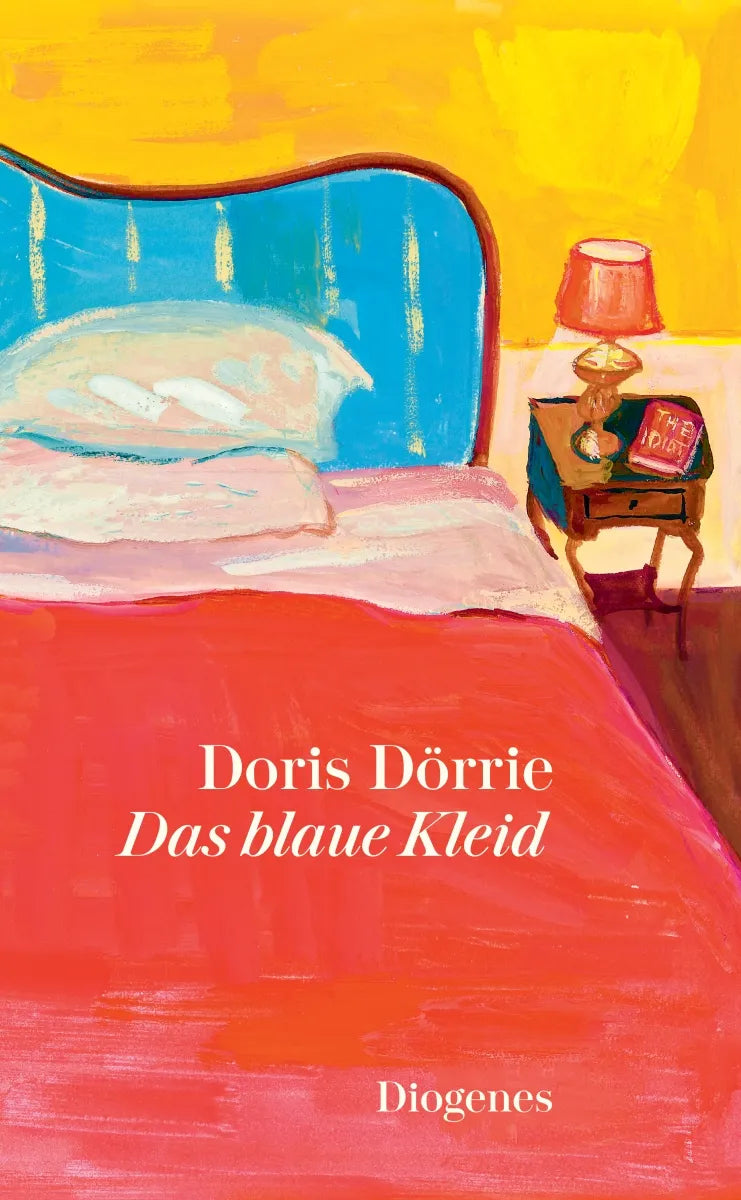 Buchcover von 'Das blaue Kleid' - Gebundene Ausgabe von Doris Dörrie