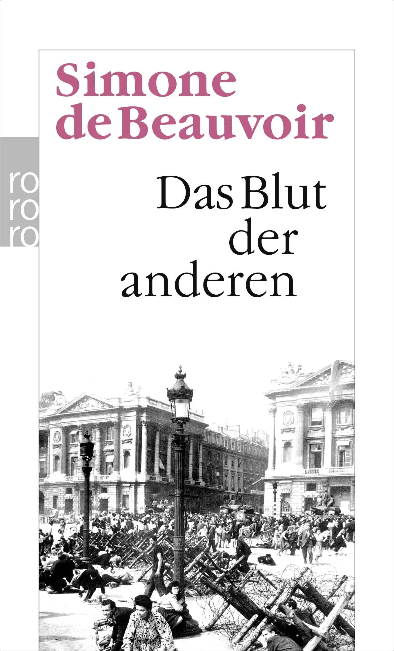 Buchcover von 'Das Blut der anderen' - Taschenbuch von Simone de Beauvoir