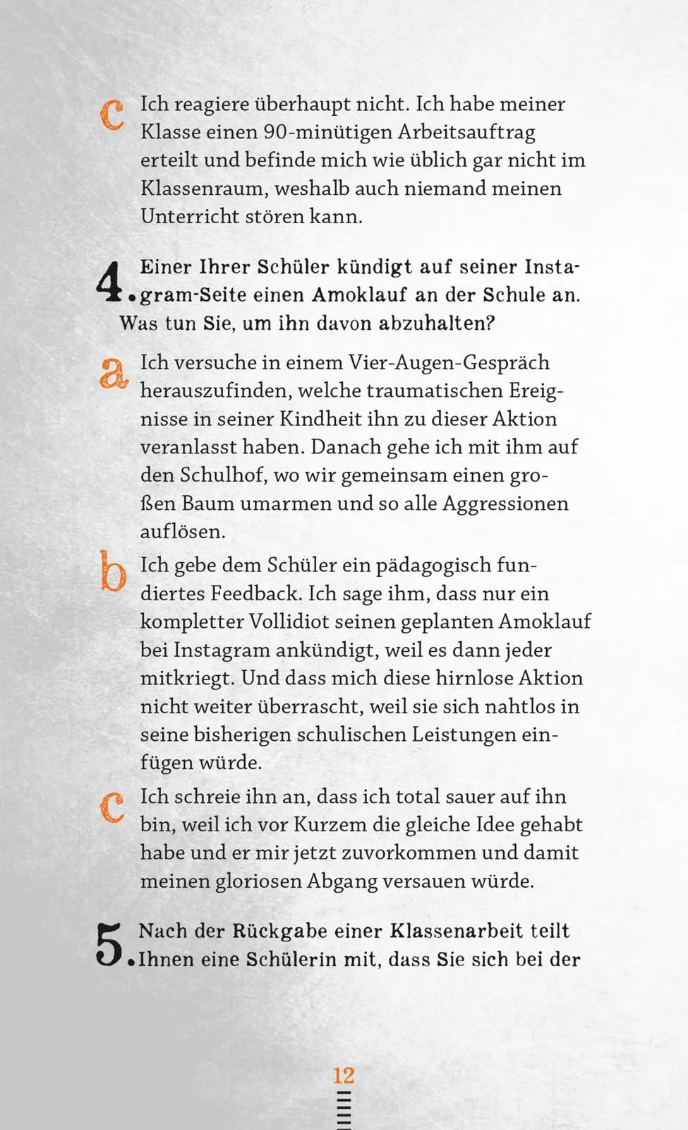 Detailansicht: Das böse Buch für Lehrer (Hardcover)