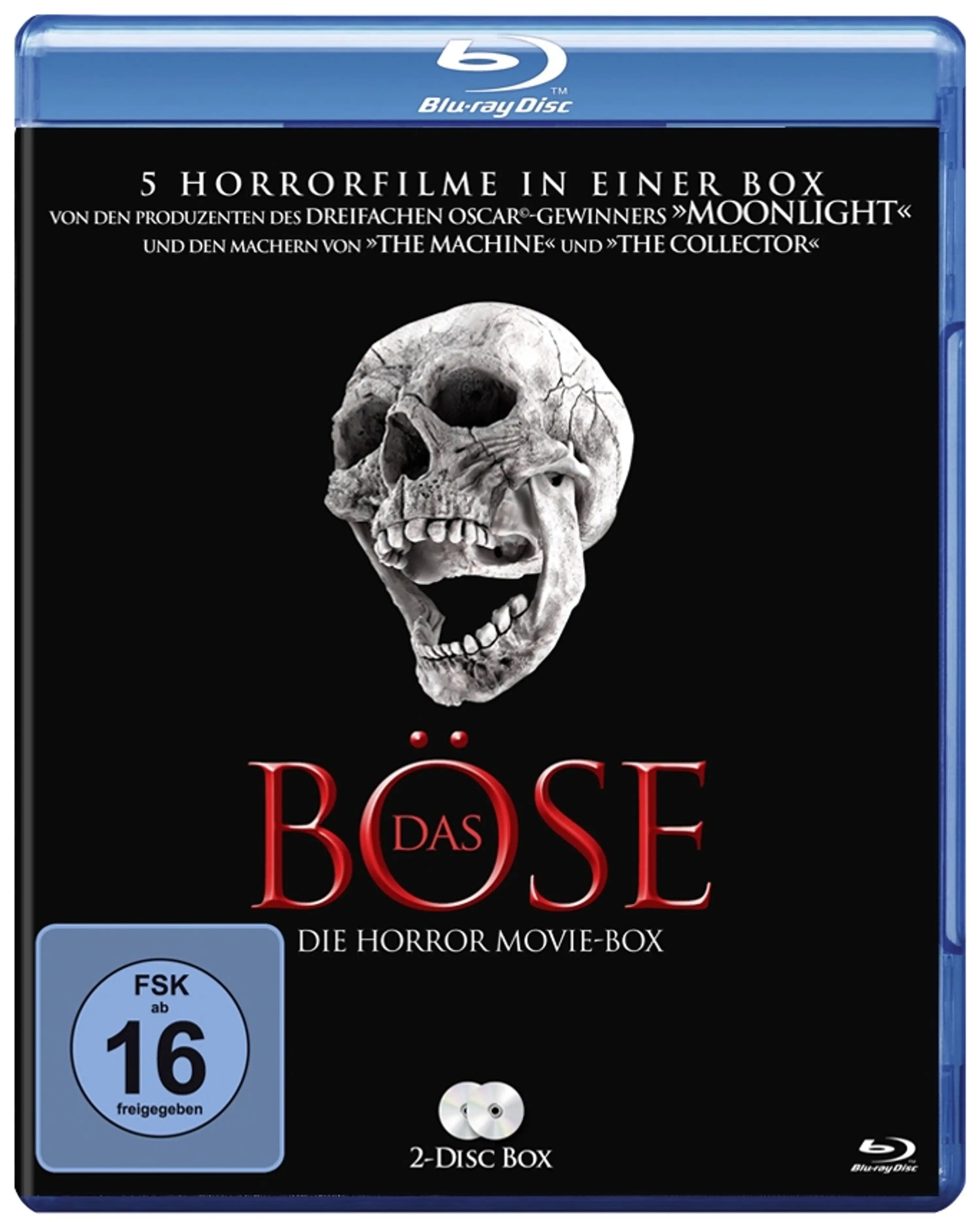 Das Böse Die Horror Movie Box Filmsammlung auf Blu-ray Cover