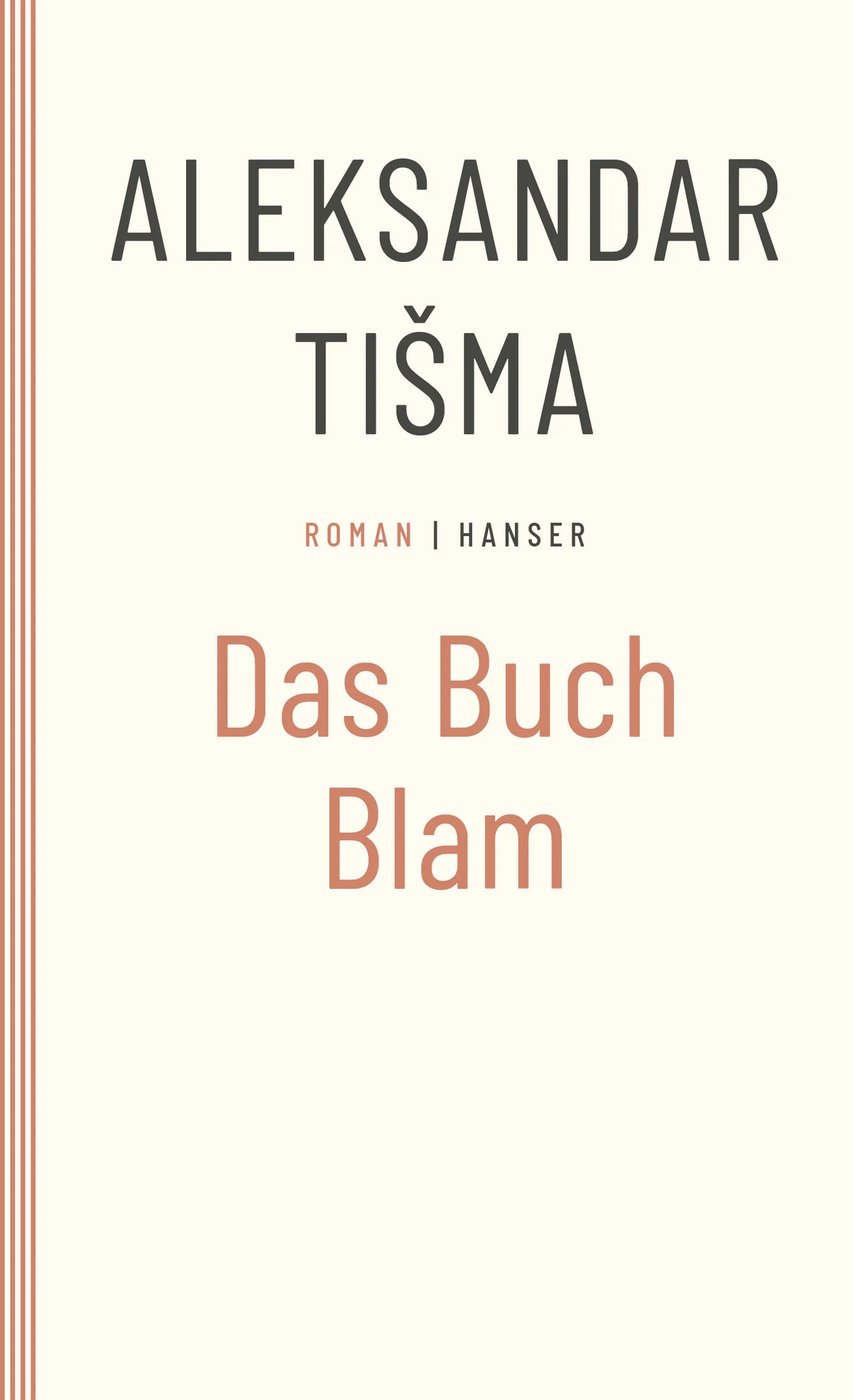 Buchcover von 'Das Buch Blam' - Taschenbuch von Aleksandar Tisma