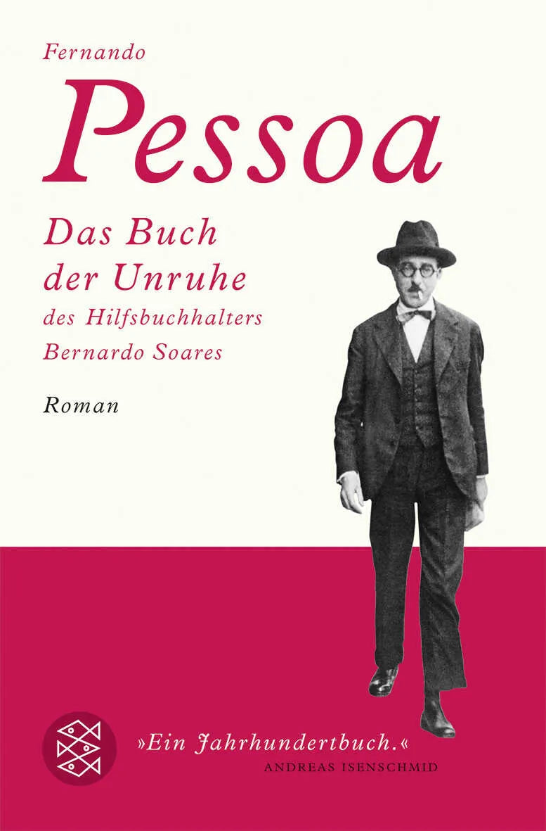 Buchcover von 'Das Buch der Unruhe des Hilfsbuchhalters Bernardo Soares' - Taschenbuch von Fernando Pessoa