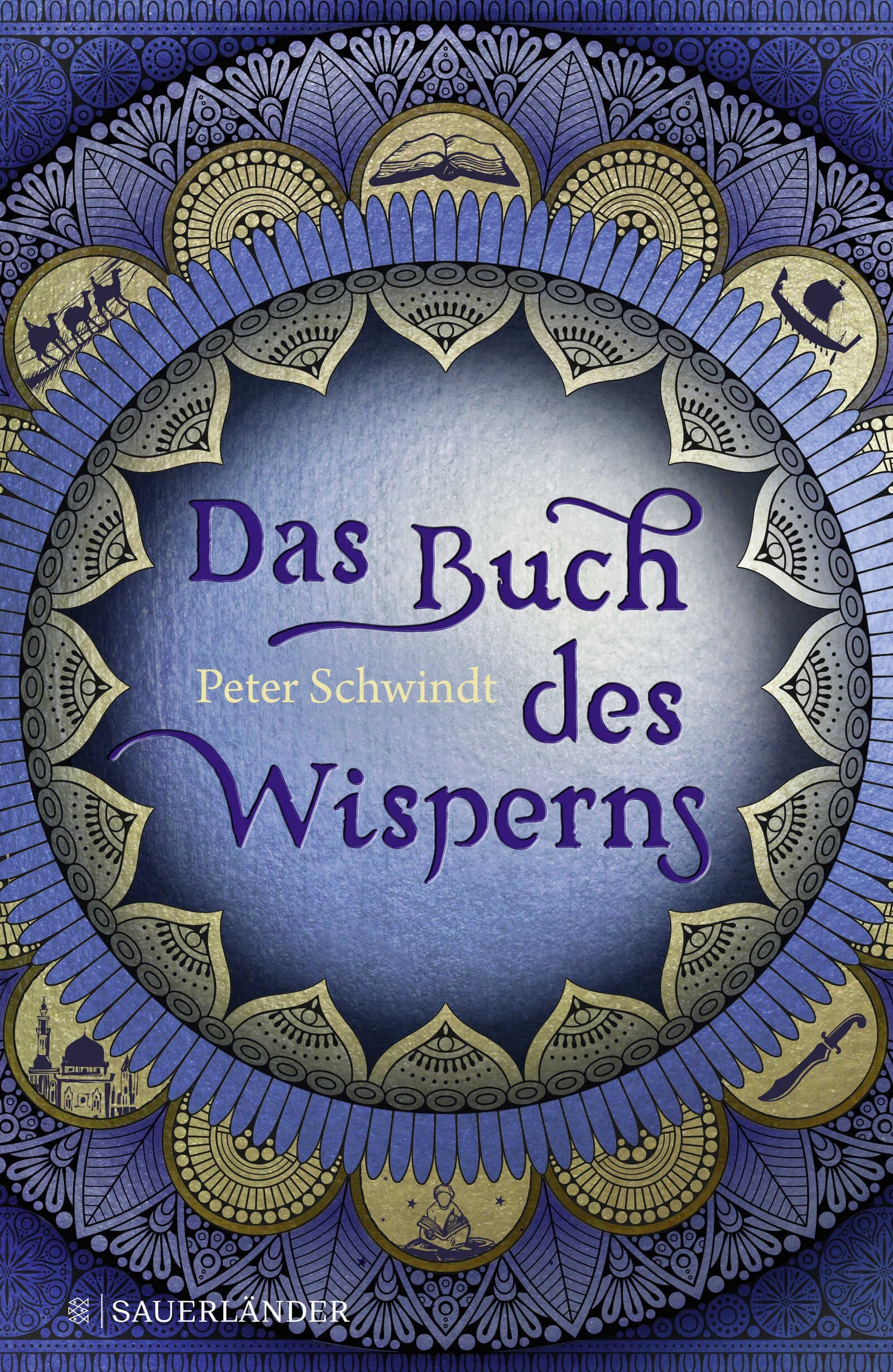 Buchcover von 'Das Buch des Wisperns' - Gebundene Ausgabe von Peter Schwindt
