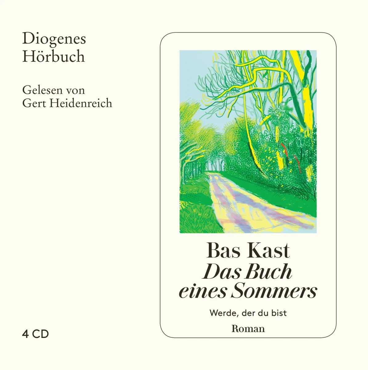 Buchcover von 'Das Buch eines Sommers' - Hörbuch (CD) von Bas Kast