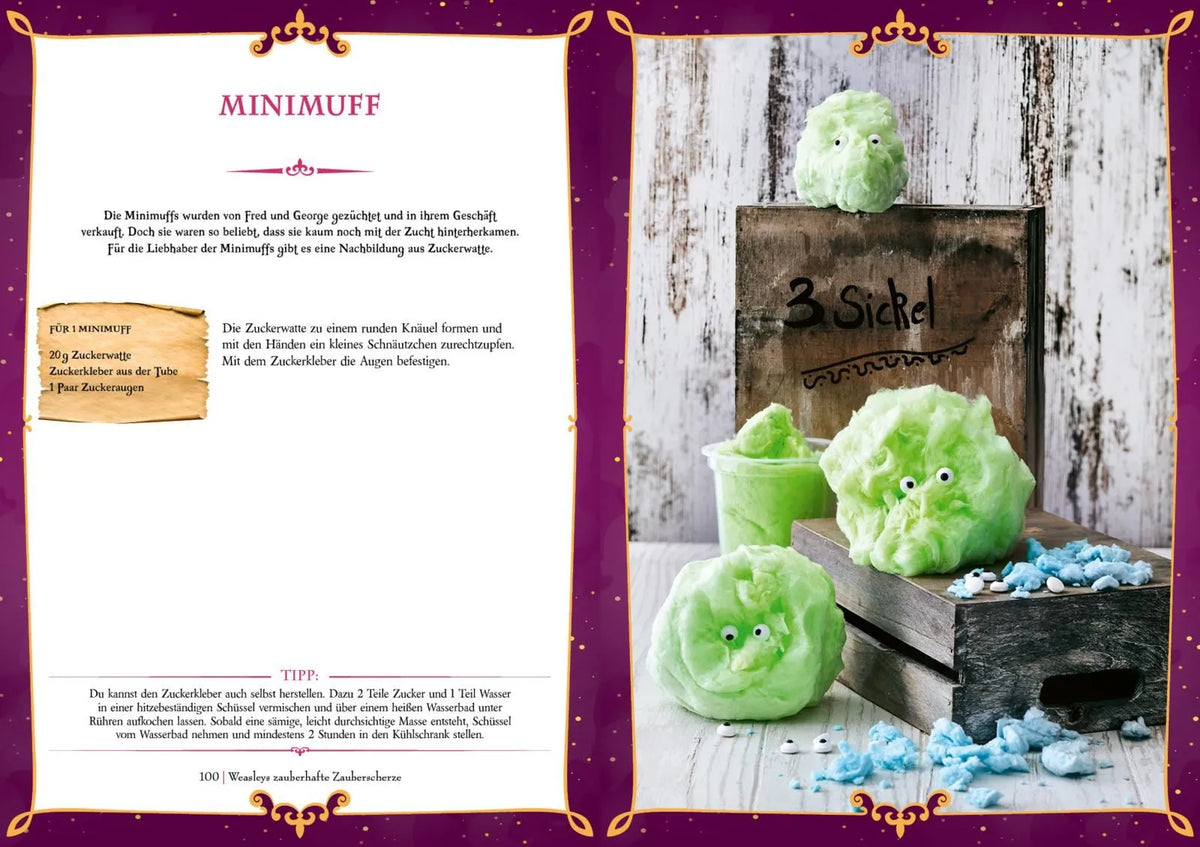Detailansicht: Das Buch für Potter-Fans: Sweets und Candys (Hardcover)