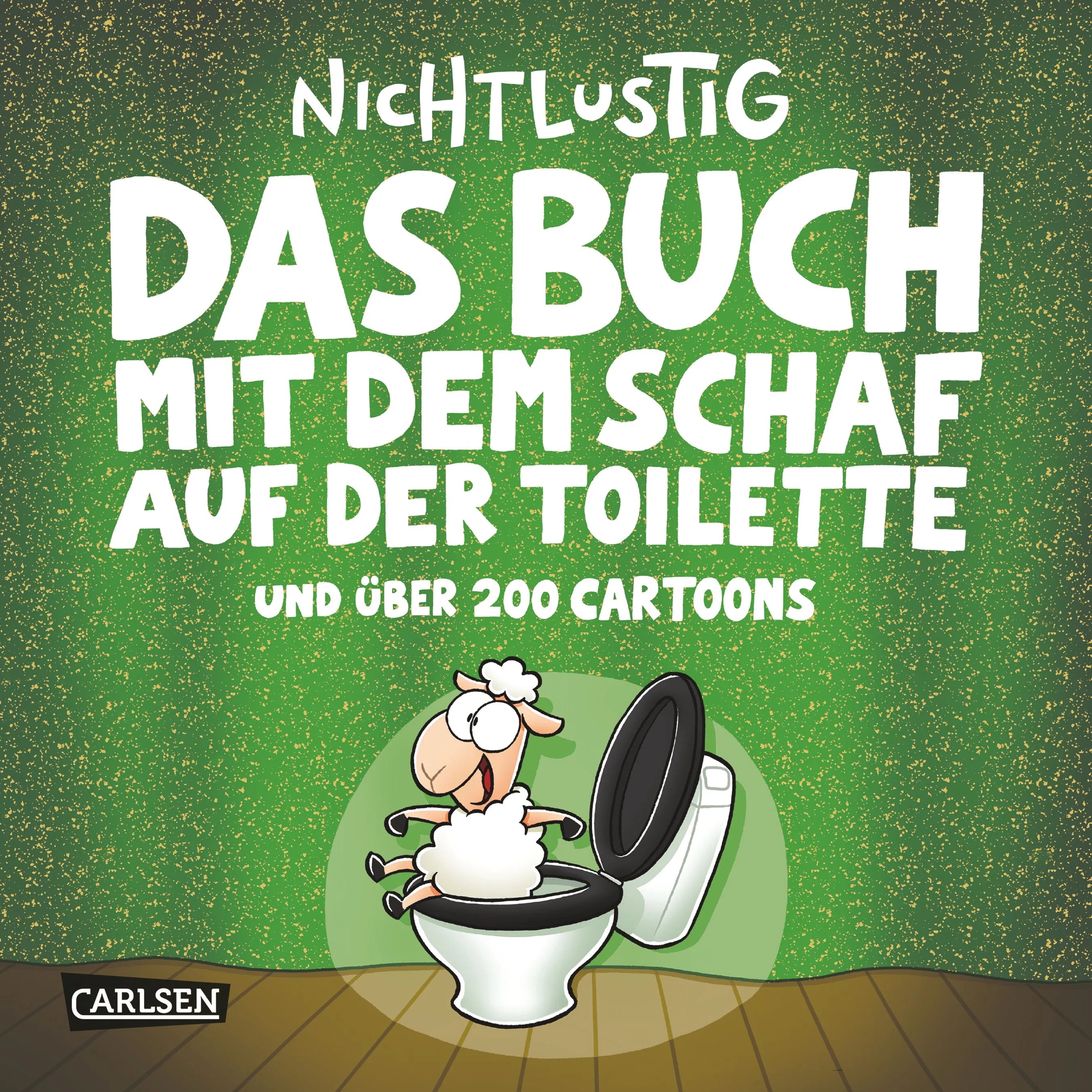 Buchcover von 'Das Buch mit dem Schaf auf der Toilette und über 200 Cartoons' - Taschenbuch von Joscha Sauer