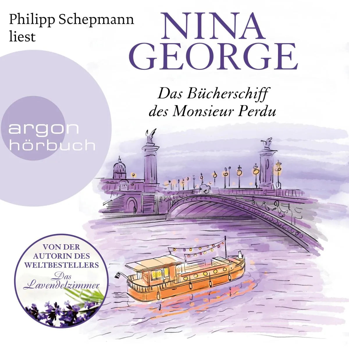 Cover: Das Bücherschiff des Monsieur Perdu (Hörbuch Download) von Nina George