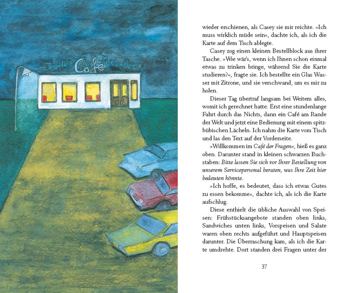 Detailansicht: Das Café am Rande der Welt (Hardcover)