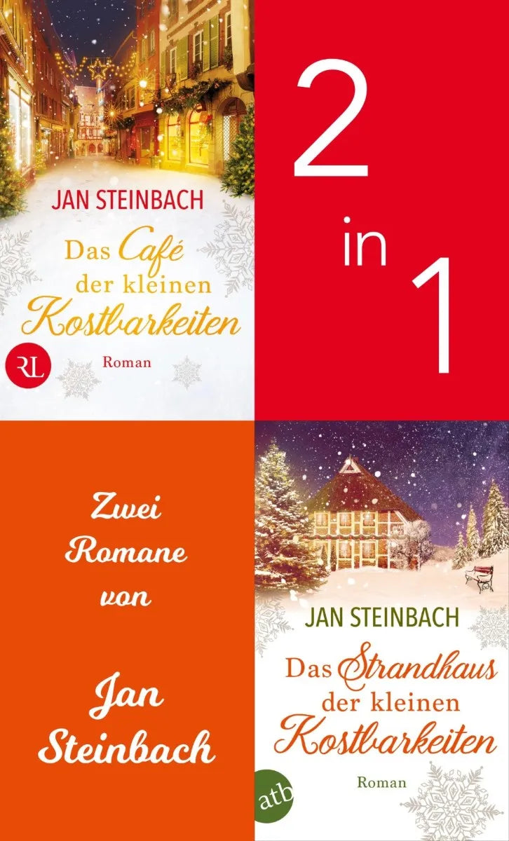 Cover: Das Café der kleinen Kostbarkeiten & Das Strandhaus der kleinen Kostbarkeiten (E-Book) von Jan Steinbach