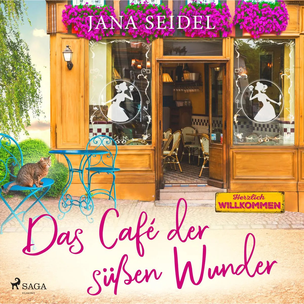 Cover: Das Café der süßen Wunder (Hörbuch Download) von Jana Seidel