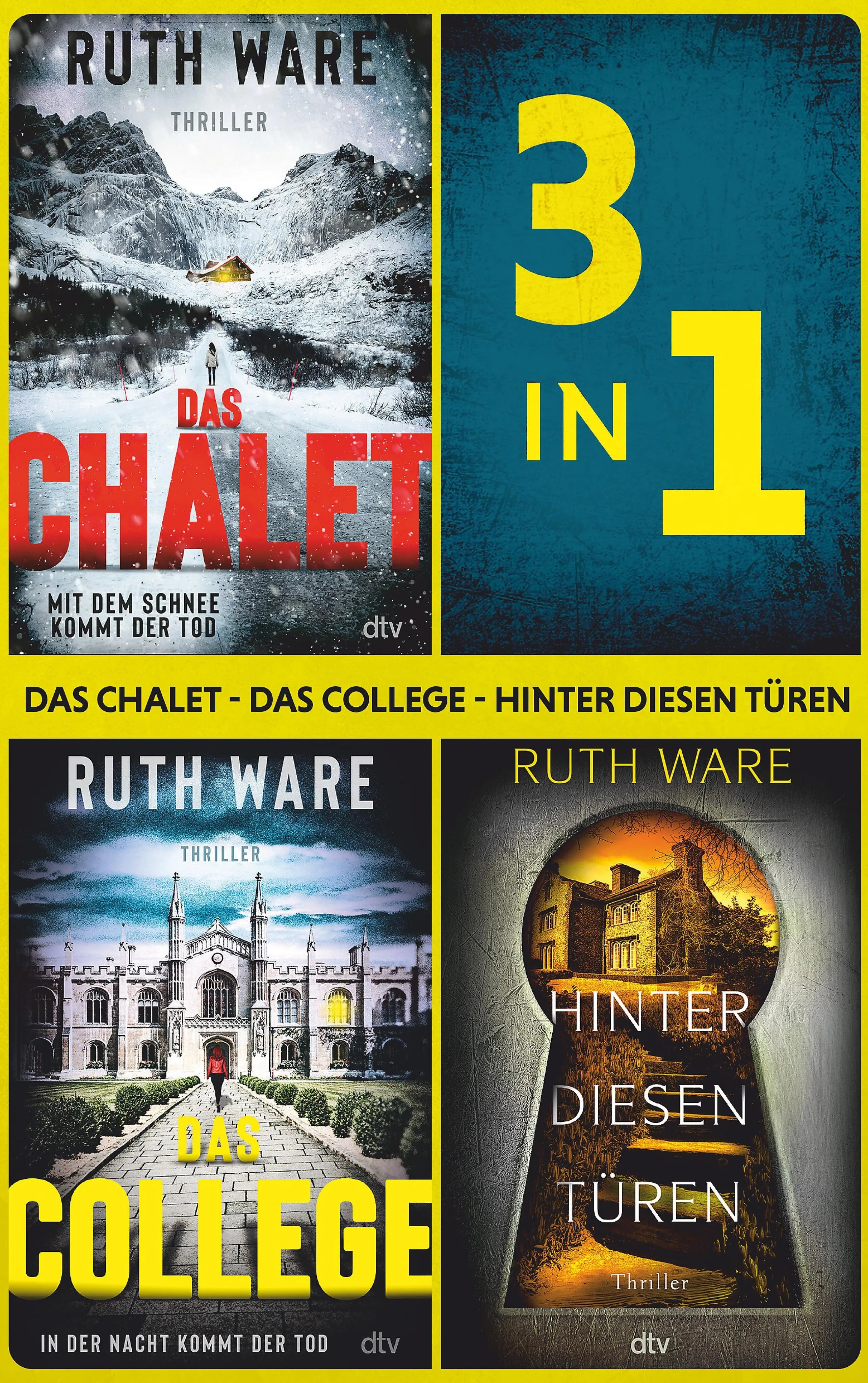 Cover: Das Chalet - Das College - Hinter diesen Türen (E-Book) von Ruth Ware