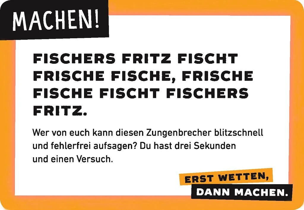 Das Cliquenquiz – Ansicht