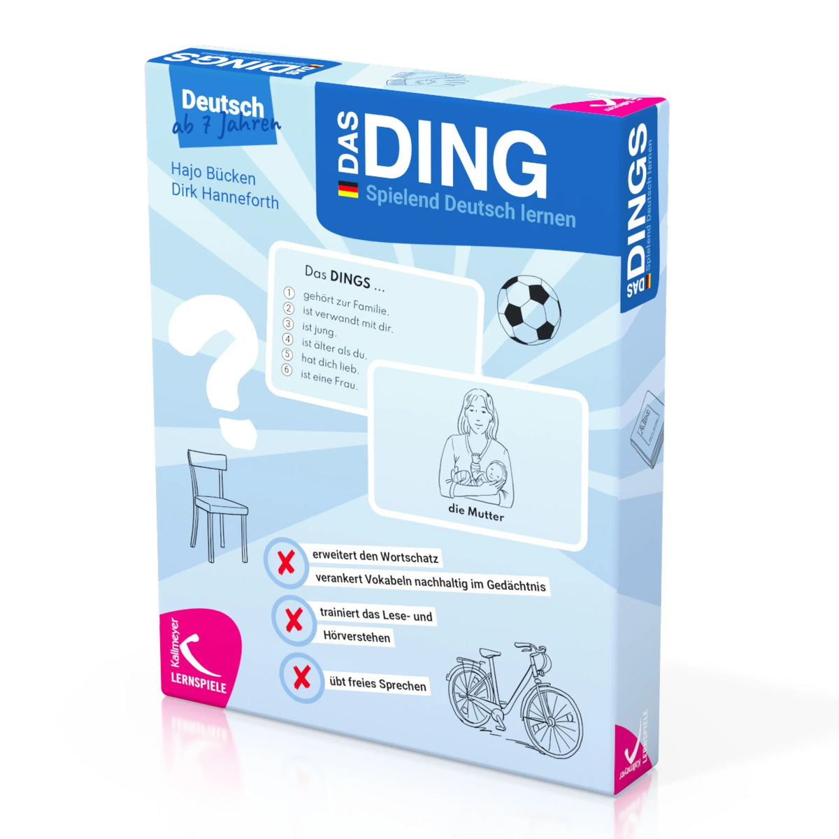 Lernspiel: Das Dings: Spielend Deutsch lernen