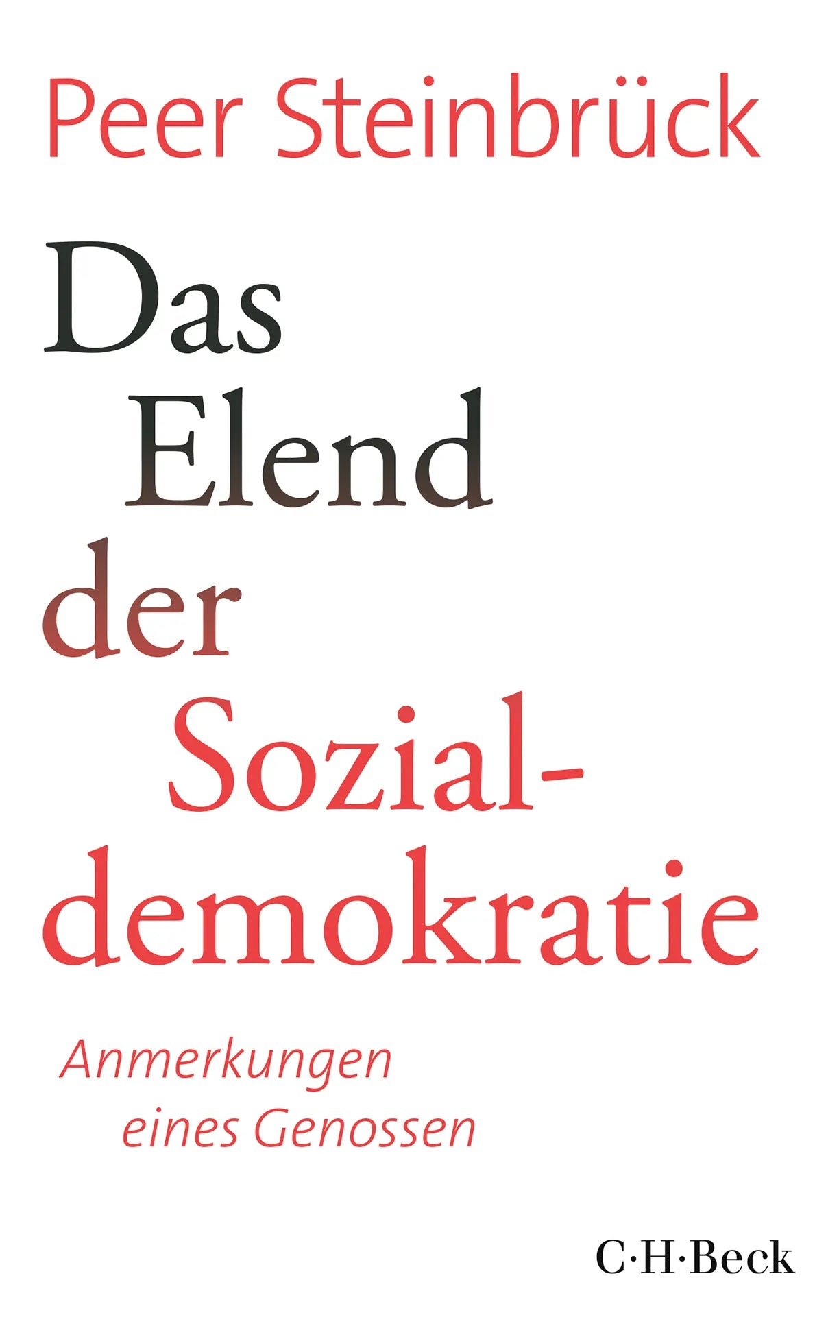 Buchcover von 'Das Elend der Sozialdemokratie' - Taschenbuch von Peer Steinbrück