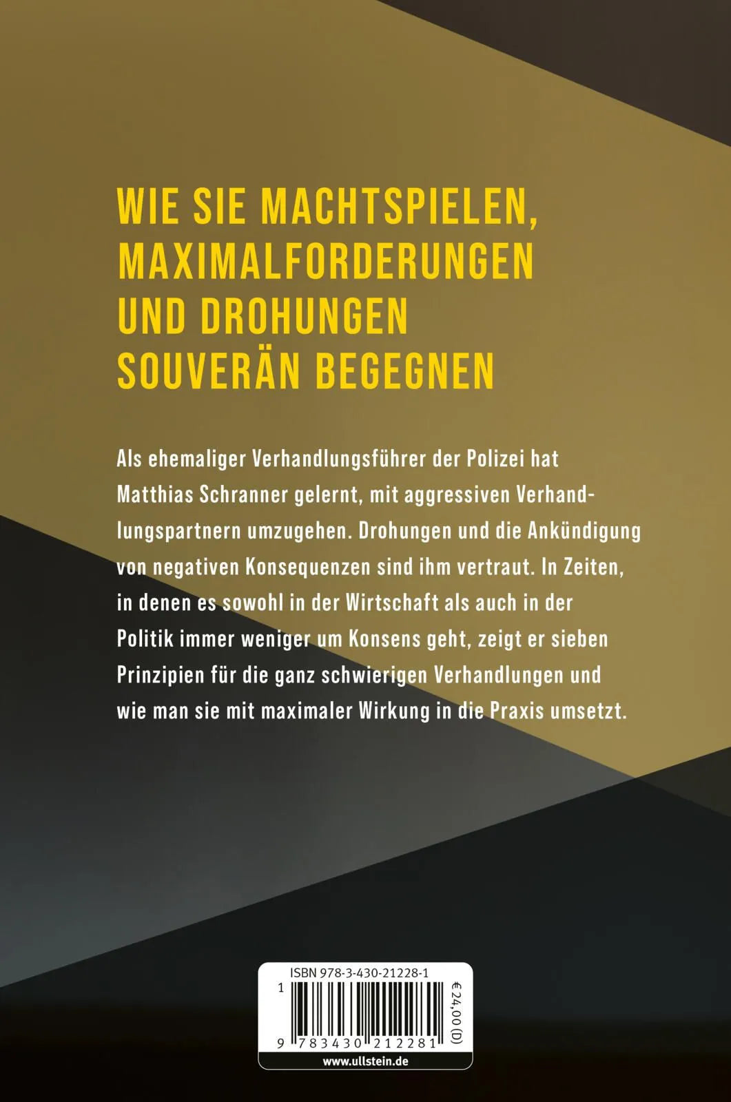 Rückseite: Das Ende von Win-win (Paperback)