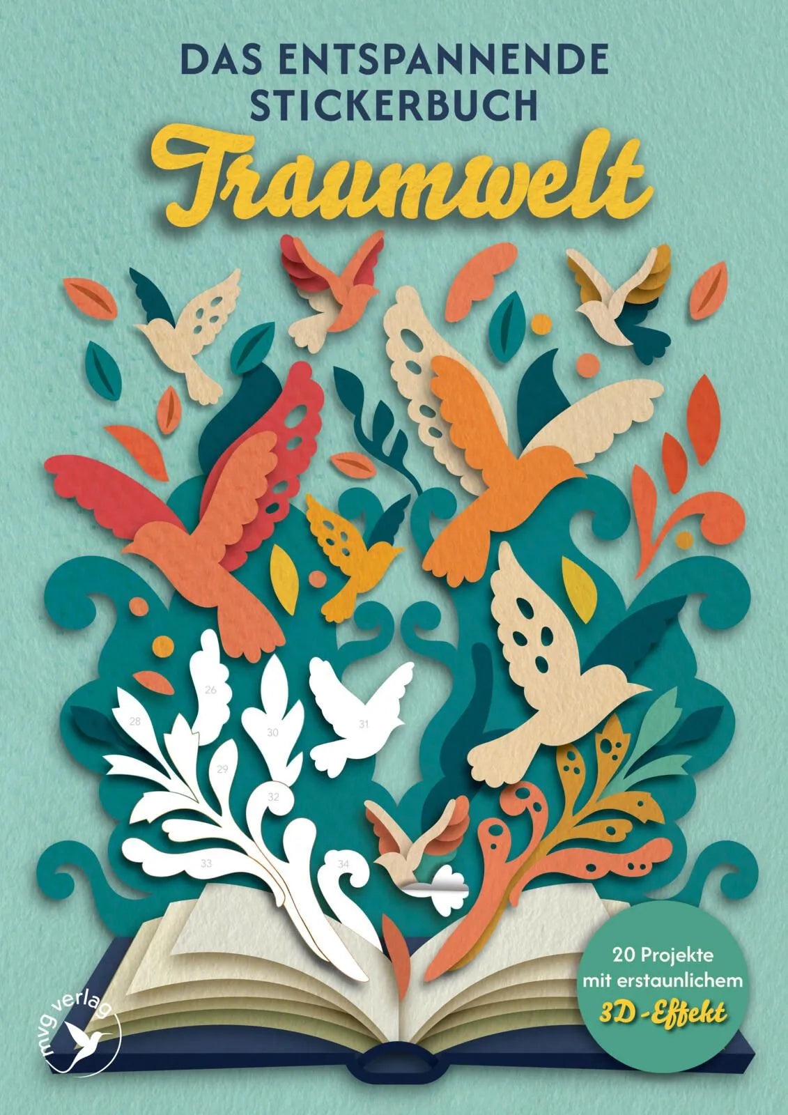 Cover: Das entspannende Stickerbuch – Traumwelt (Taschenbuch) von Kate Wilson