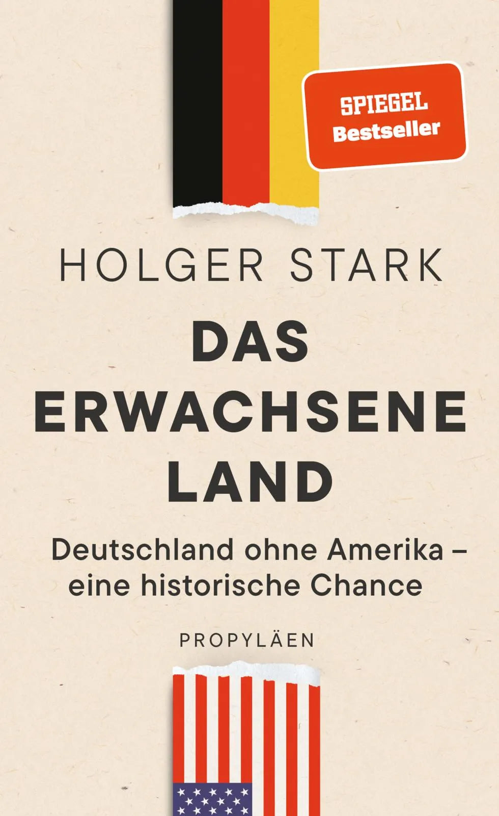 Buchcover von 'Das erwachsene Land' - Gebundene Ausgabe von Holger Stark