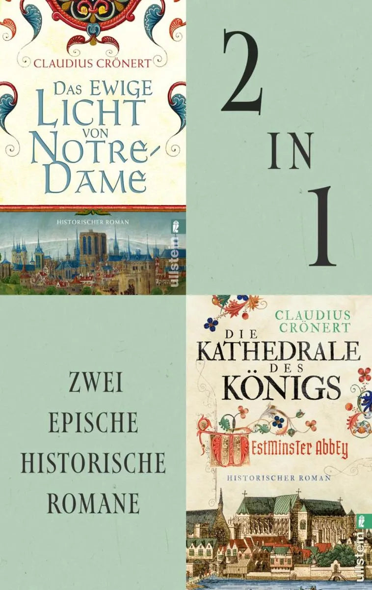 Cover: Das ewige Licht von Notre-Dame // Die Kathedrale des Königs (E-Book) von Claudius Crönert