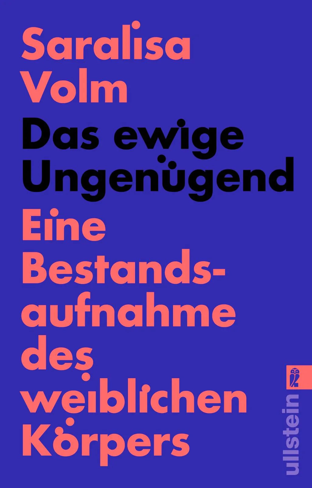 Buchcover von 'Das ewige Ungenügend' - Taschenbuch von Saralisa Volm