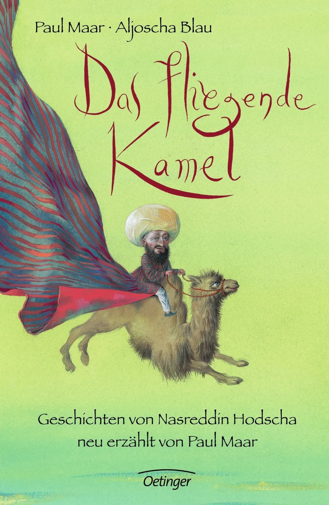 Buchcover von 'Das fliegende Kamel' - Gebundene Ausgabe von Paul Maar