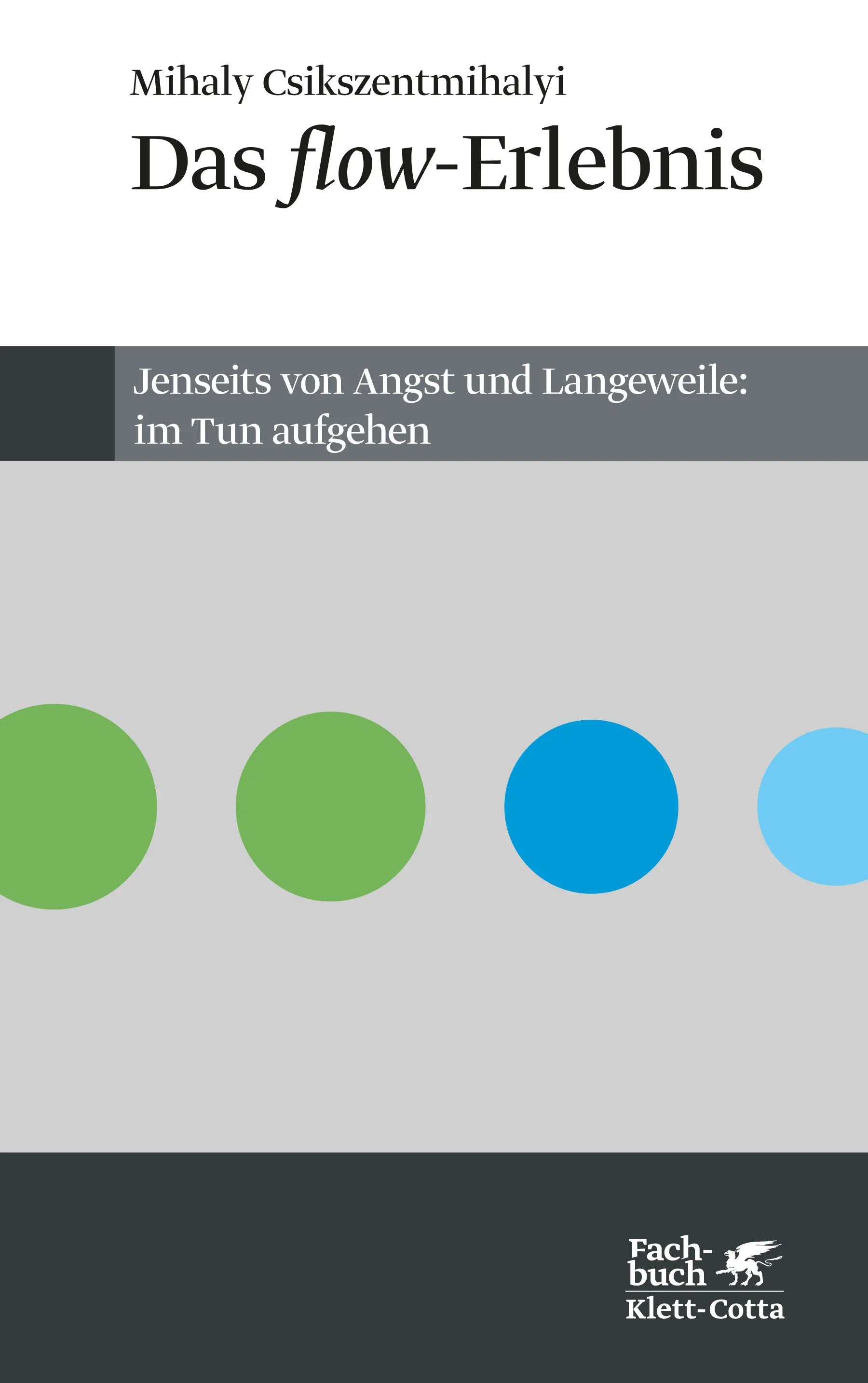Buchcover von 'Das Flow-Erlebnis' - Paperback von Mihály Csíkszentmihályi