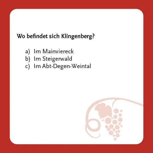 Das Frankenwein-Quiz – Ansicht