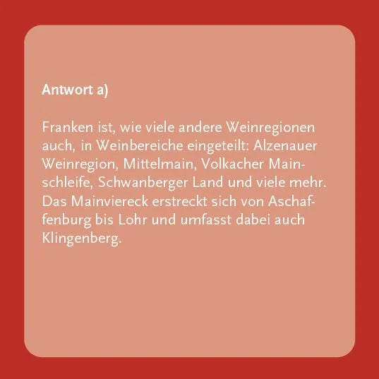 Das Frankenwein-Quiz – Ansicht