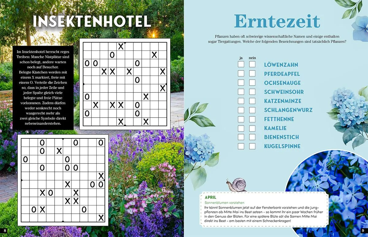 Detailansicht: Das Garten-Rätselbuch 2 – Mit Profi-Tipps von „Wir sind Garten“ (Taschenbuch)